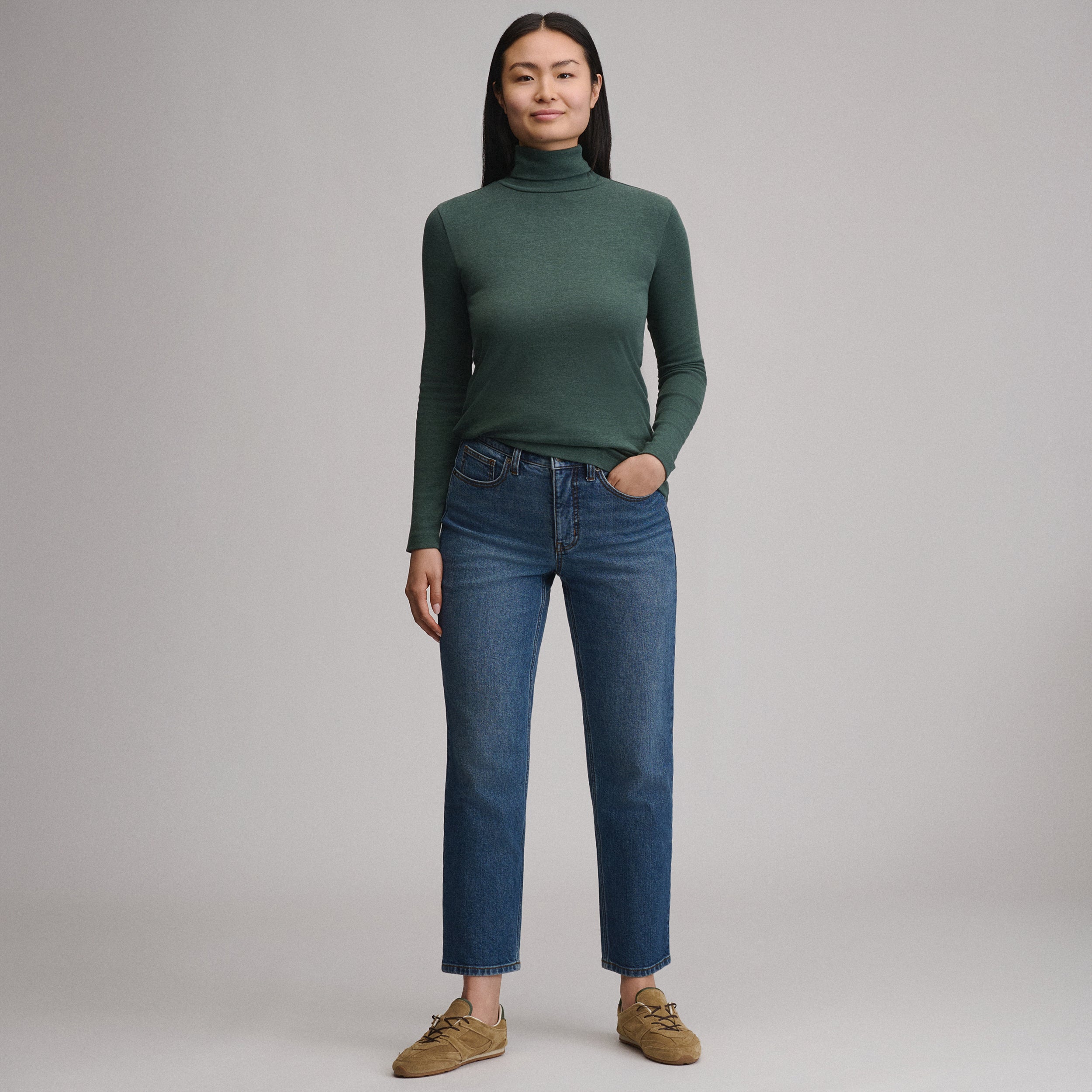 Women's Long-Sleeve Everyday Turtleneck - Image 12