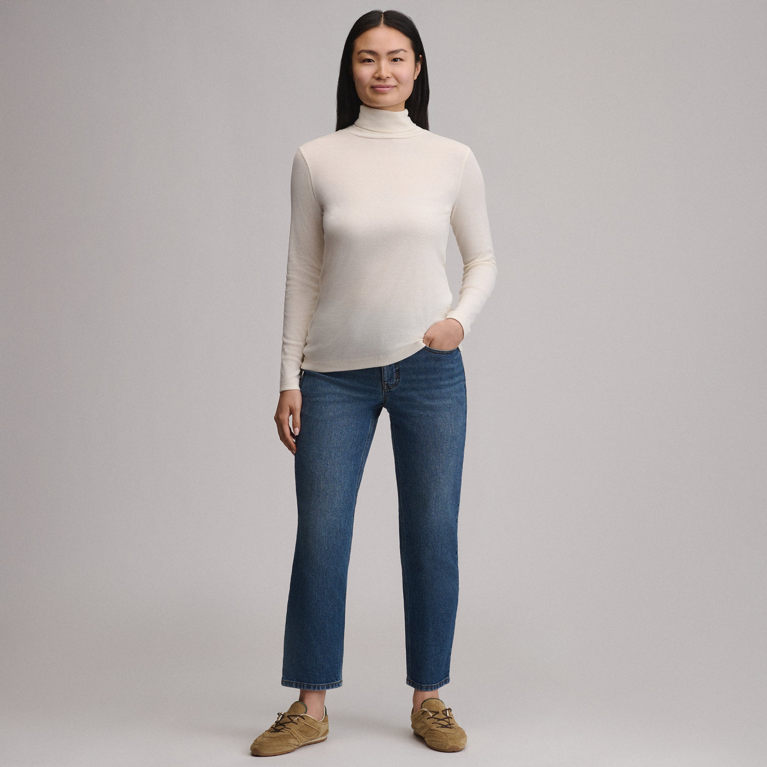Women's Long-Sleeve Everyday Turtleneck - Image 16