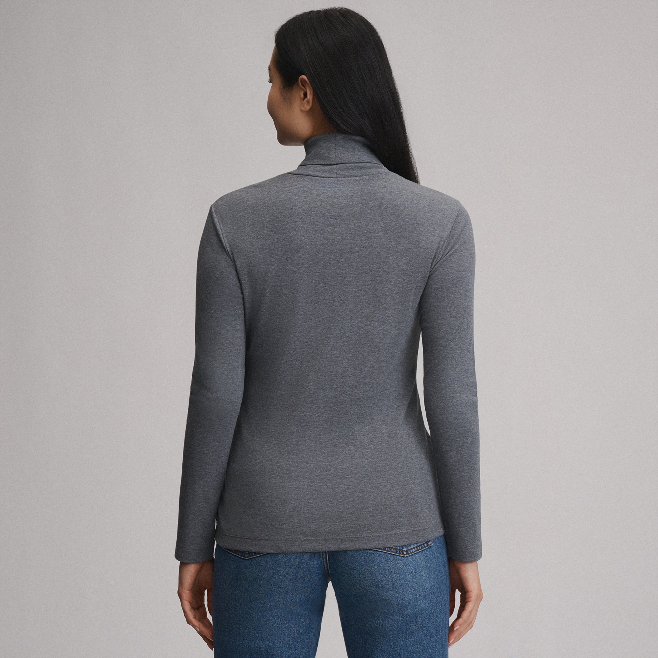 Women's Long-Sleeve Everyday Turtleneck - Image 18