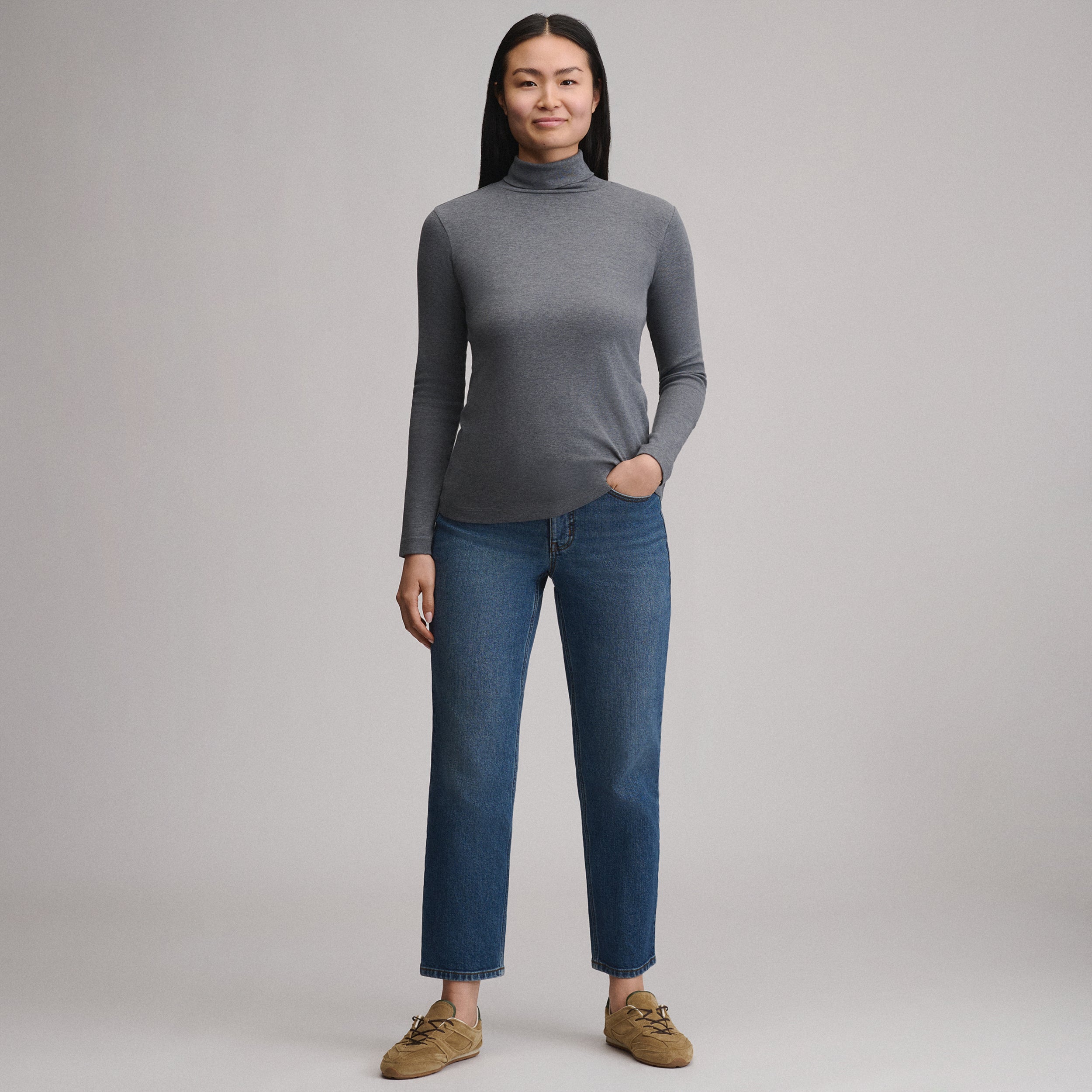 Women's Long-Sleeve Everyday Turtleneck - Image 20