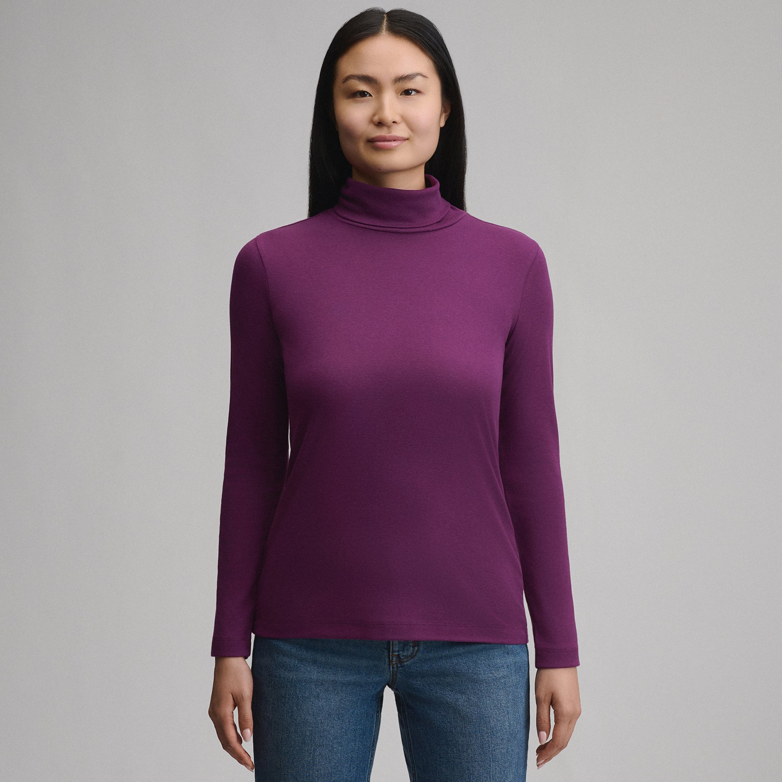 Women's Long-Sleeve Everyday Turtleneck - Image 21