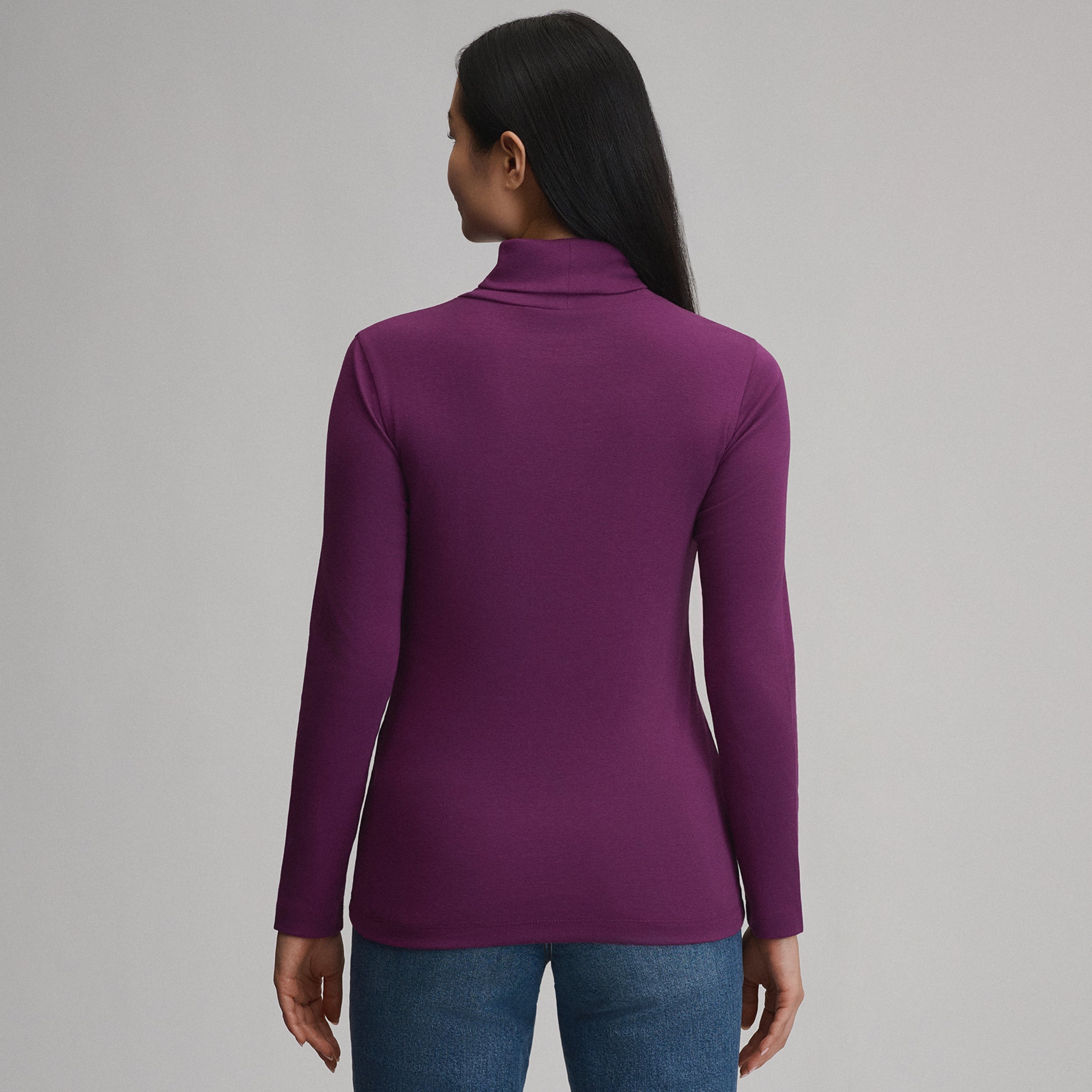 Women's Long-Sleeve Everyday Turtleneck - Image 22