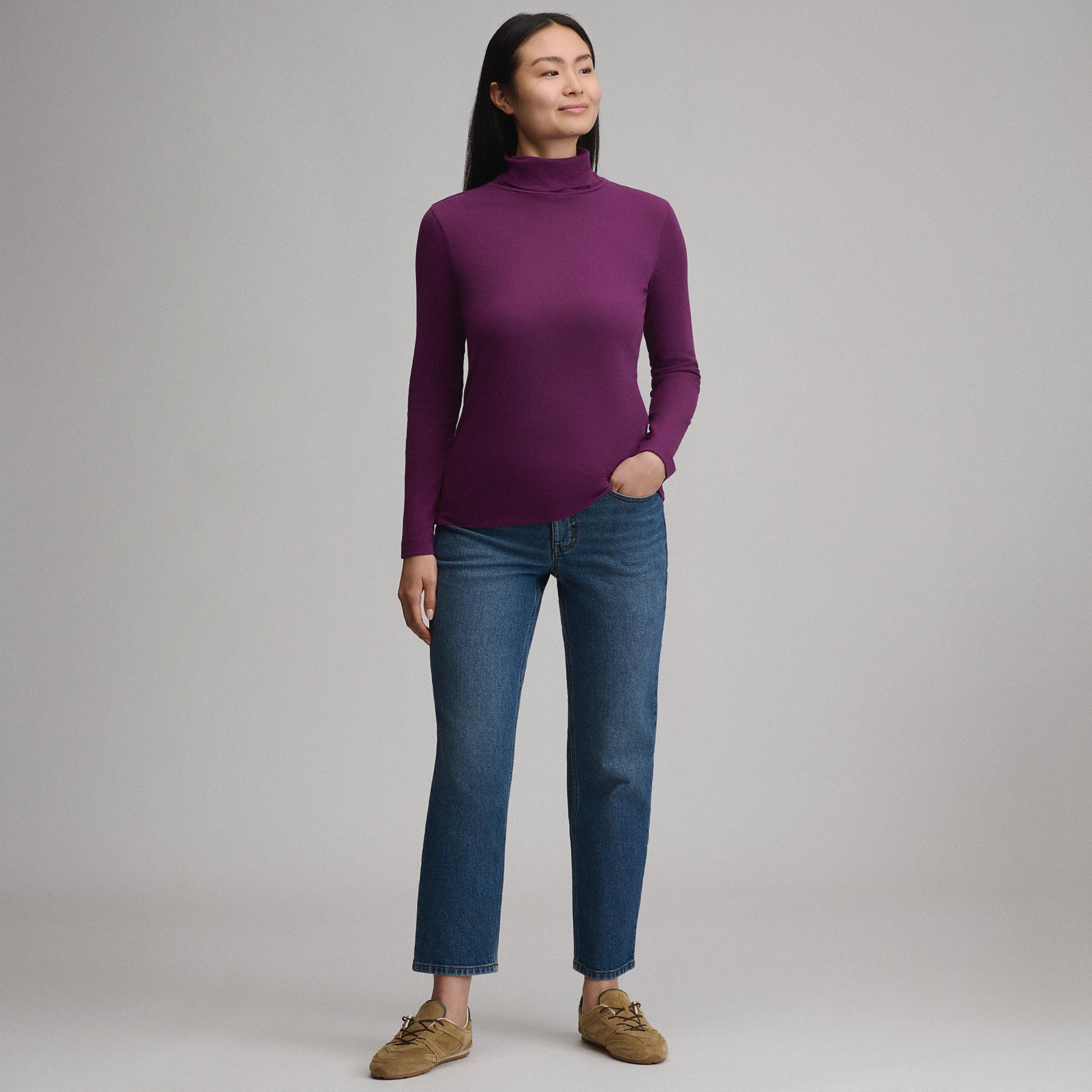 Women's Long-Sleeve Everyday Turtleneck - Image 24
