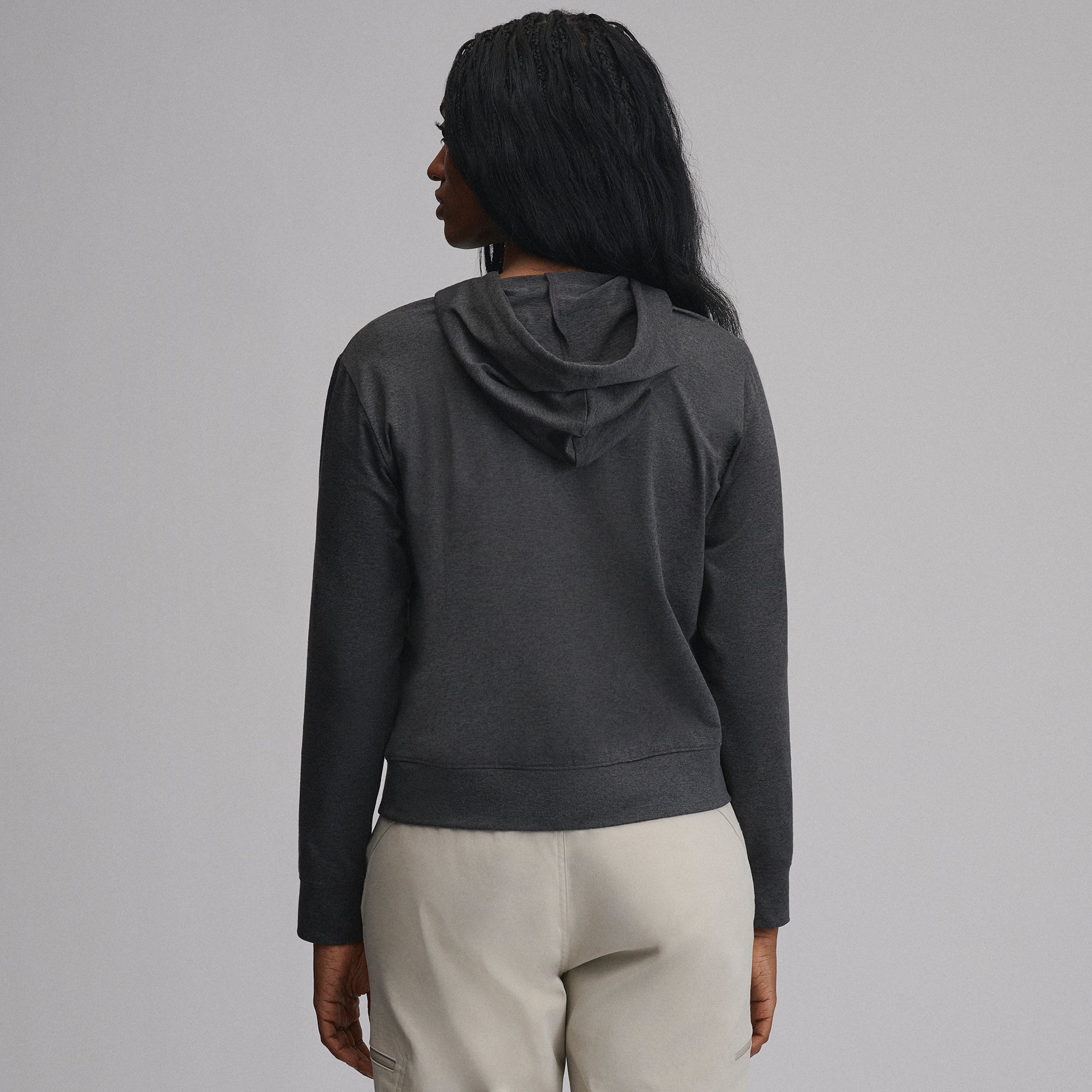 Women's Long-Sleeve Train Ascent Full-Zip Hood Pullover - Image 12