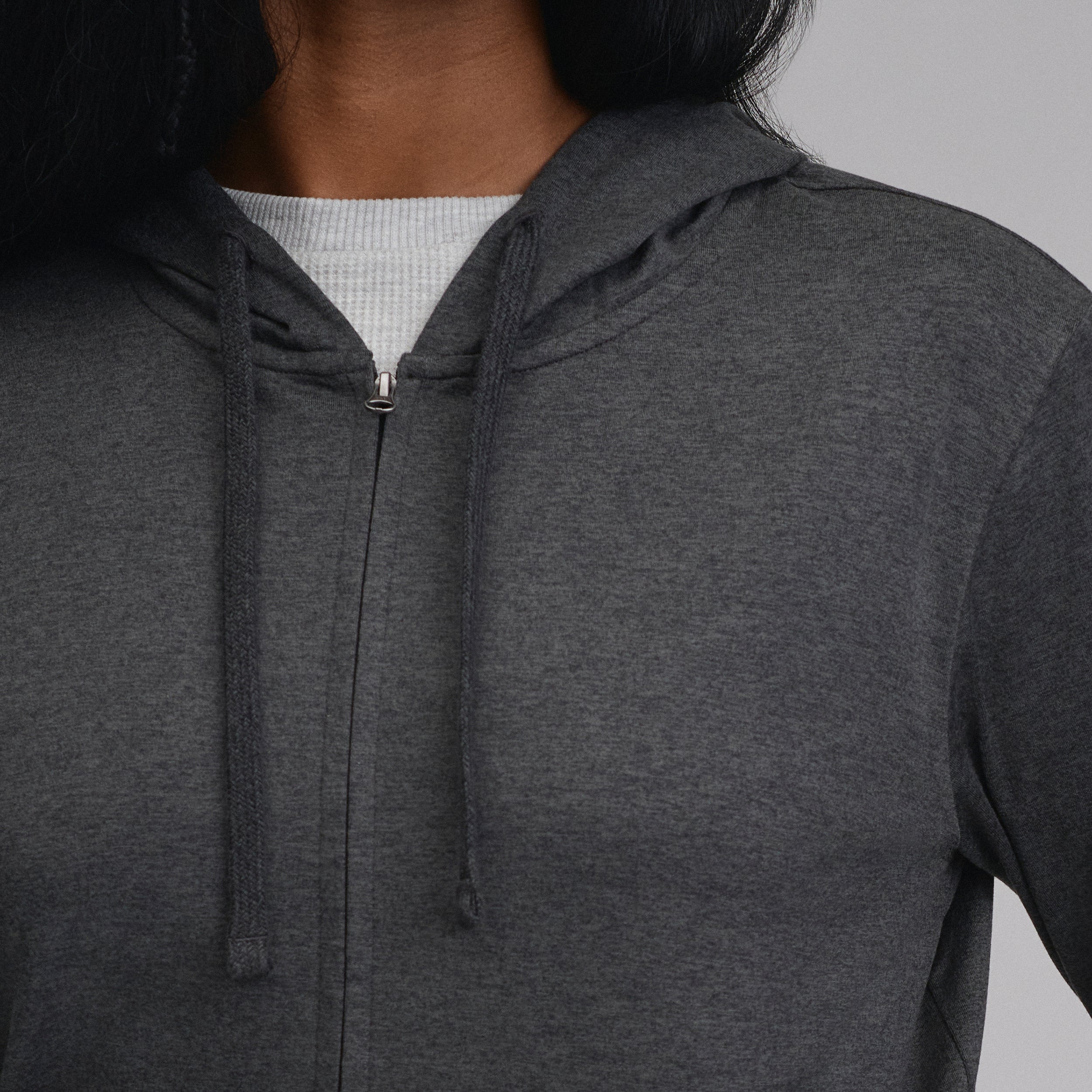 Women's Long-Sleeve Train Ascent Full-Zip Hood Pullover - Image 13