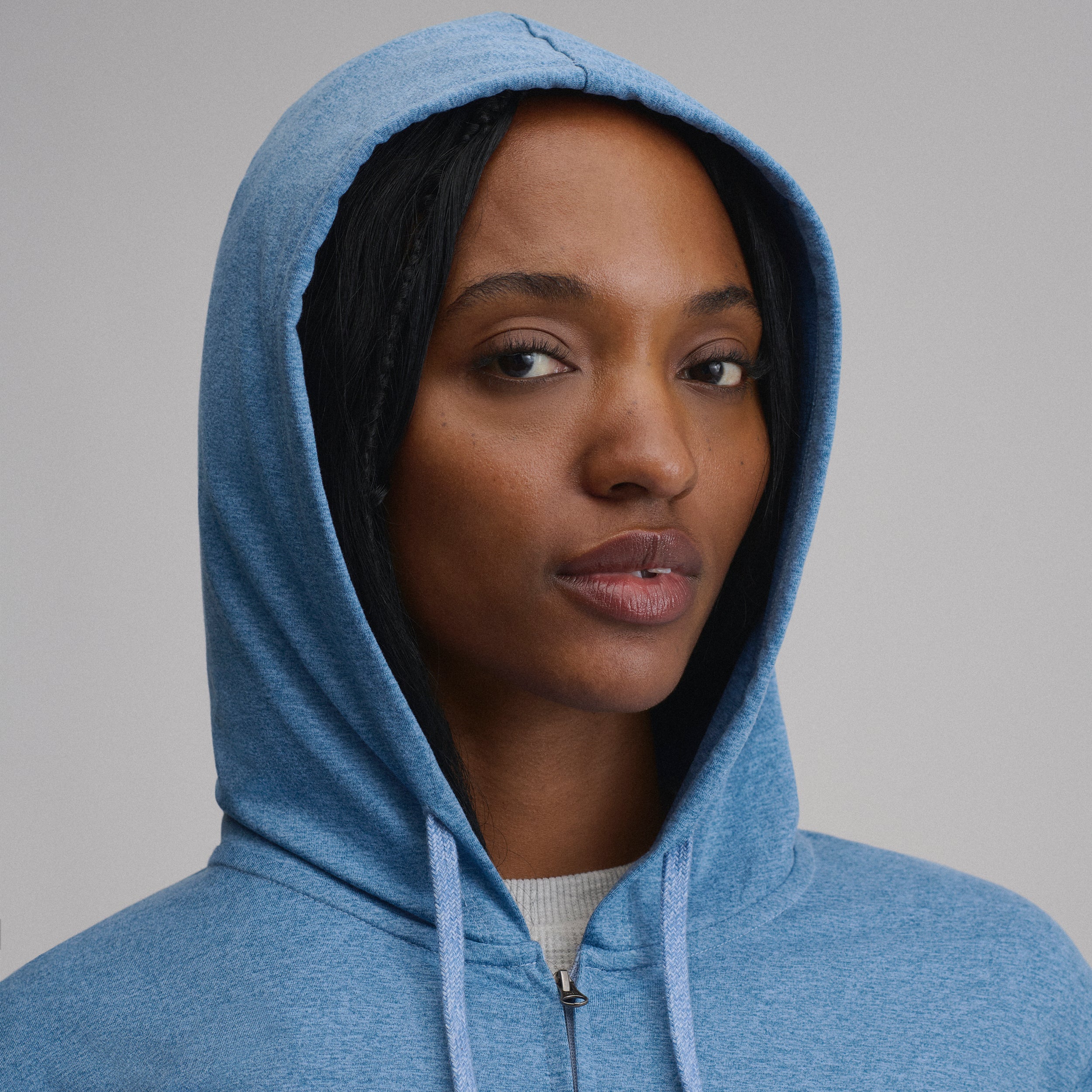 Women's Long-Sleeve Train Ascent Full-Zip Hood Pullover - Image 19