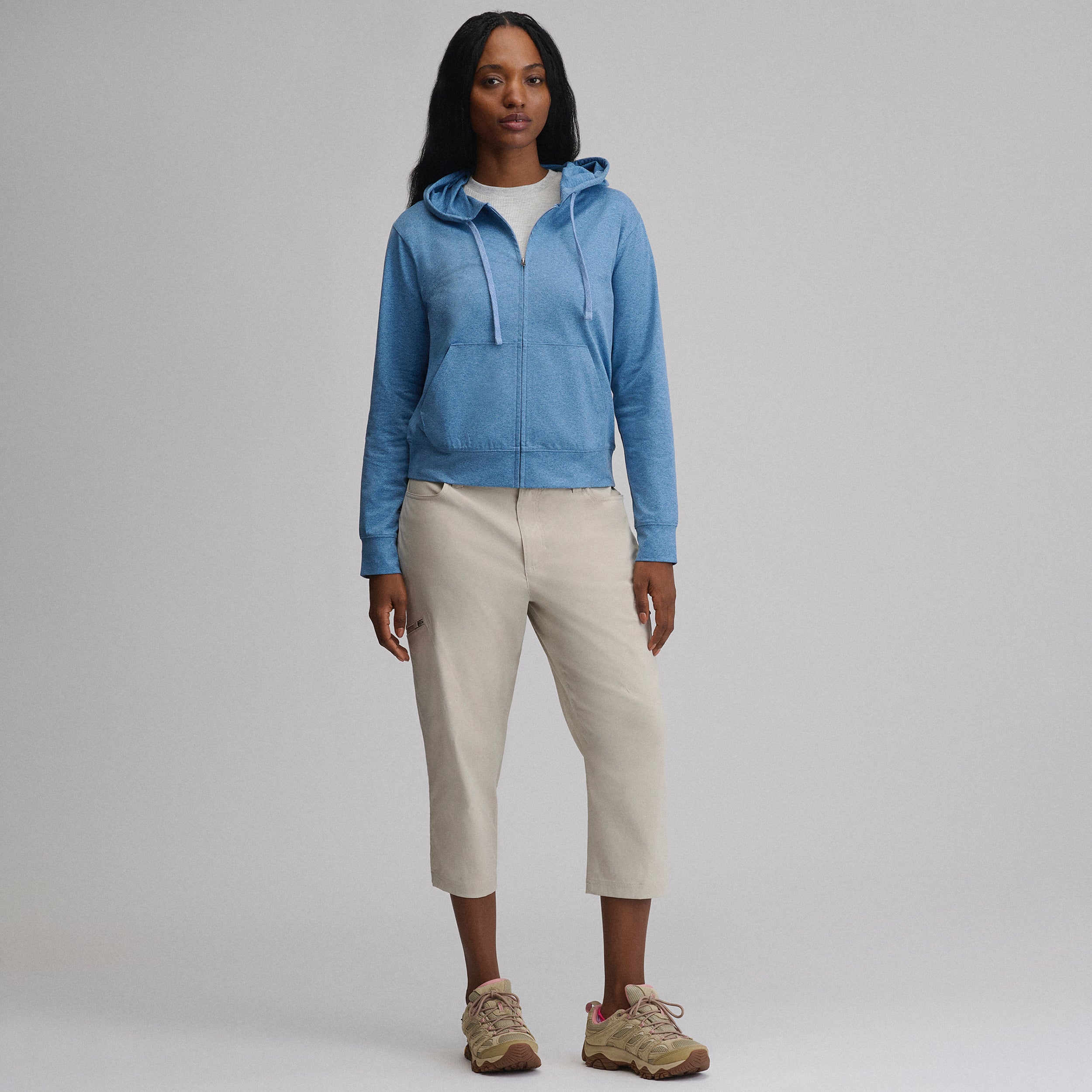 Women's Long-Sleeve Train Ascent Full-Zip Hood Pullover - Image 20