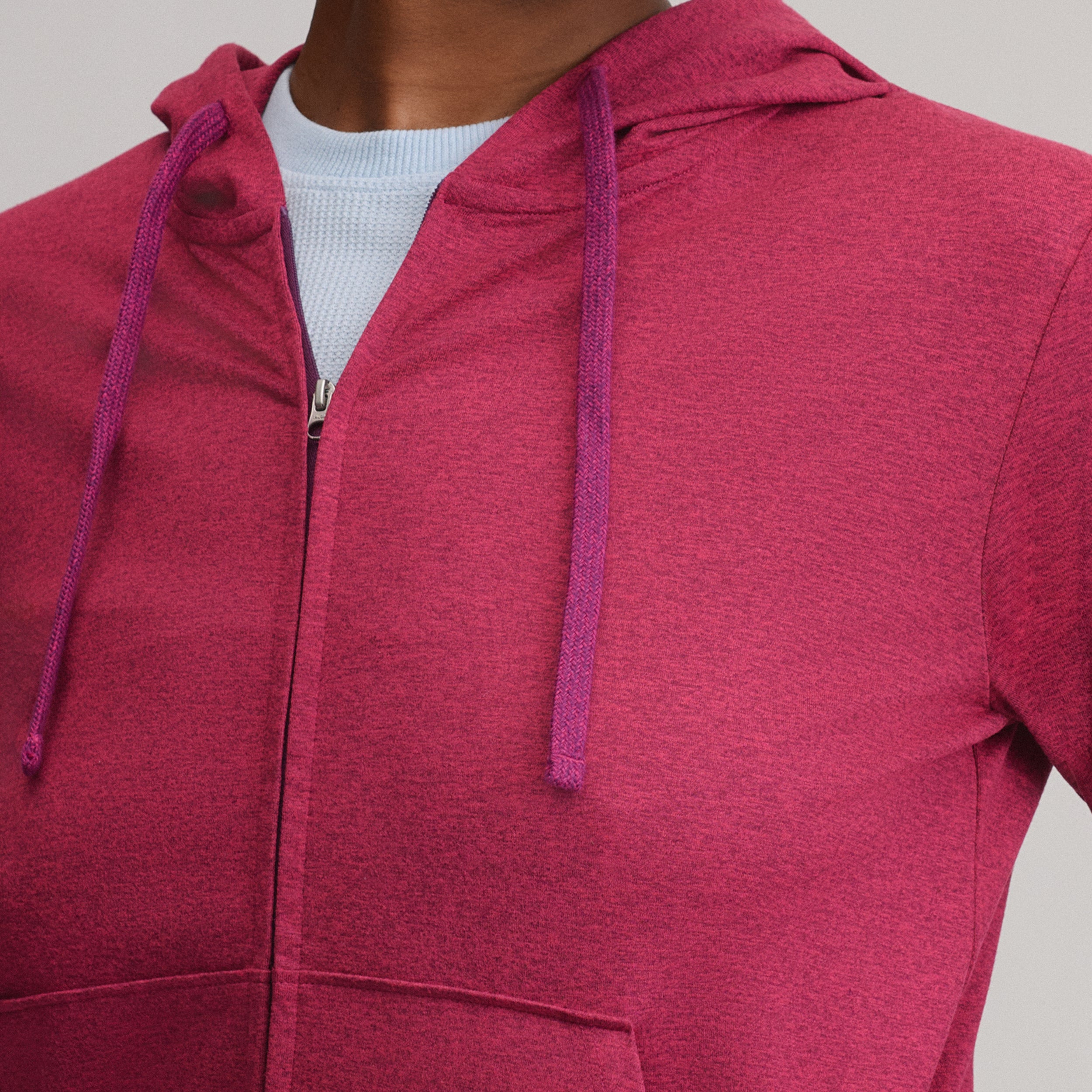 Women's Long-Sleeve Train Ascent Full-Zip Hood Pullover - Image 3