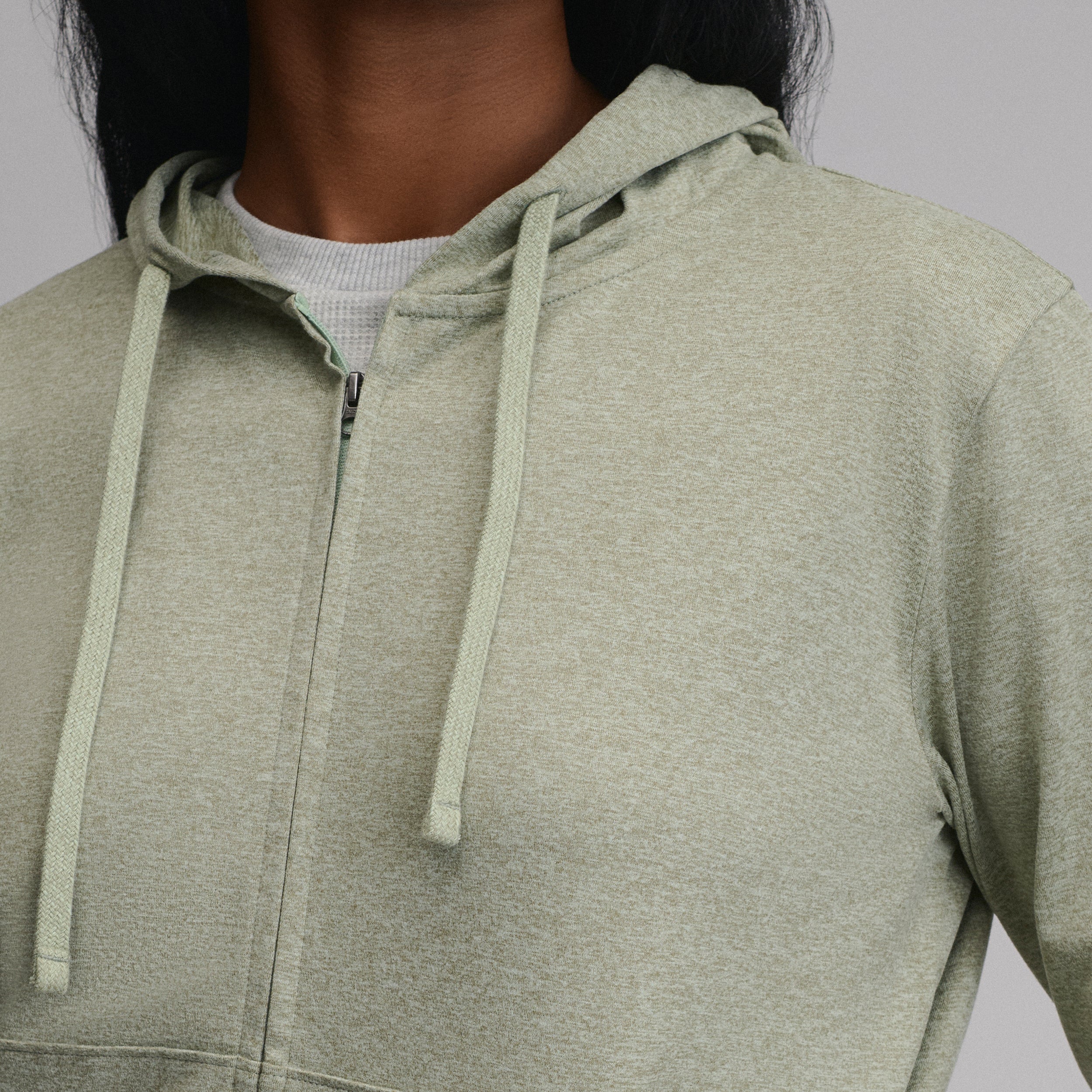 Women's Long-Sleeve Train Ascent Full-Zip Hood Pullover - Image 22