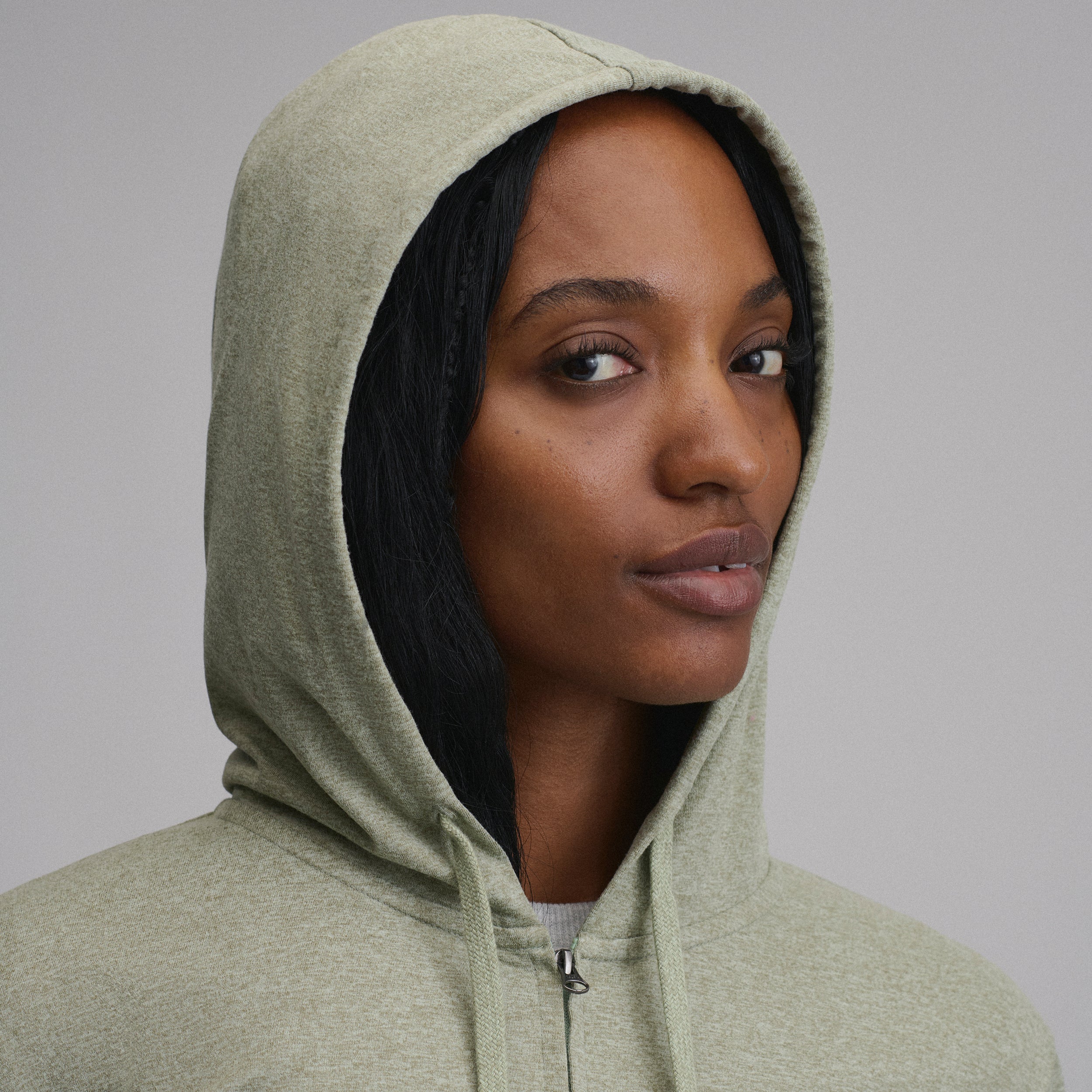 Women's Long-Sleeve Train Ascent Full-Zip Hood Pullover - Image 23