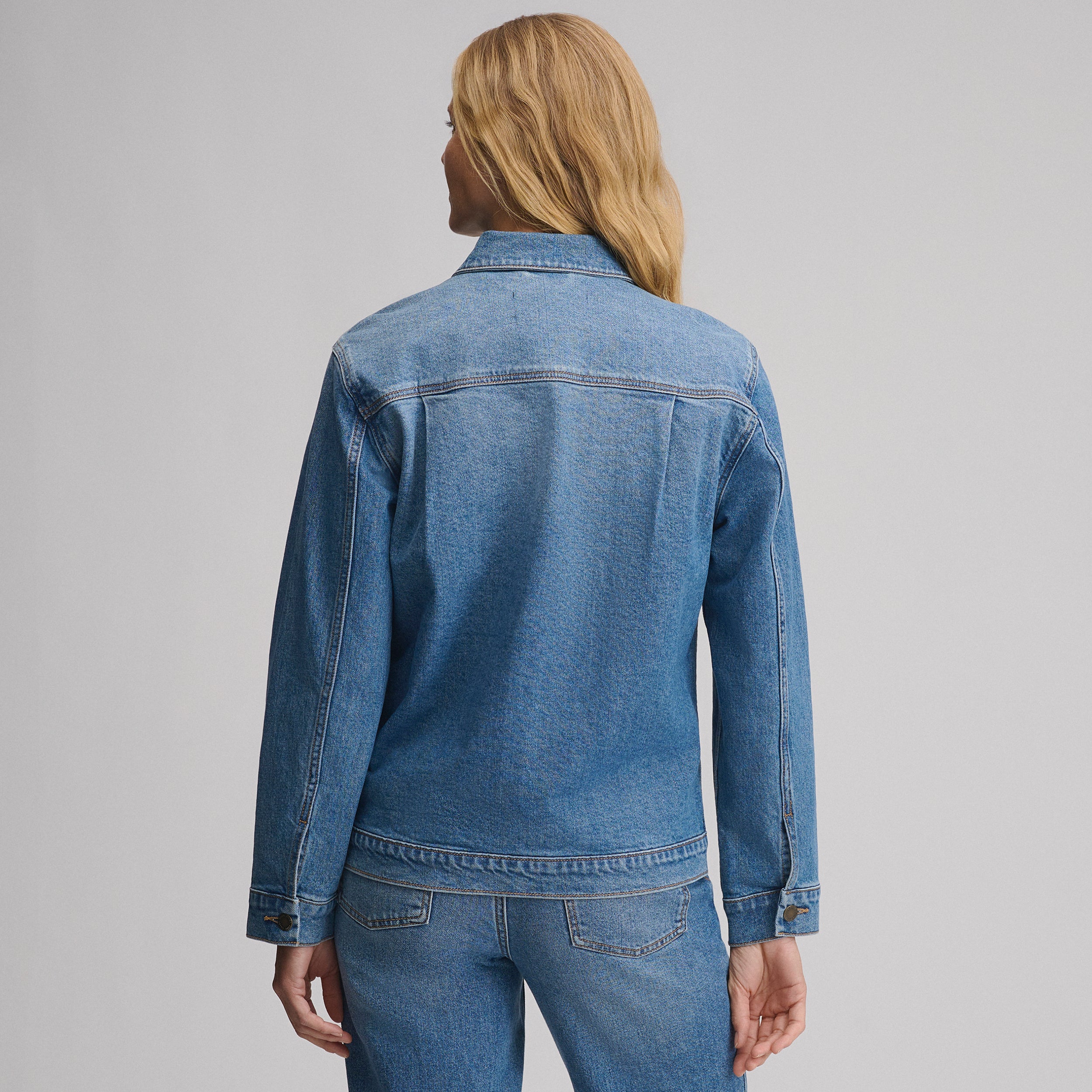 Women's Iconic Denim Jacket - Image 2