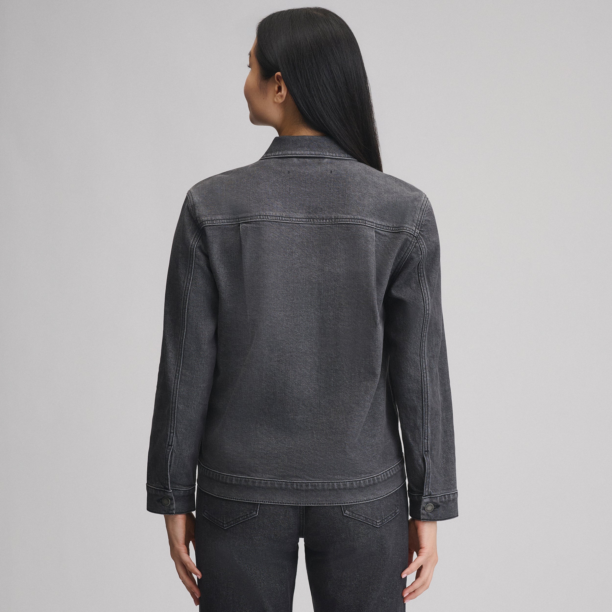 Women's Iconic Denim Jacket - Image 6