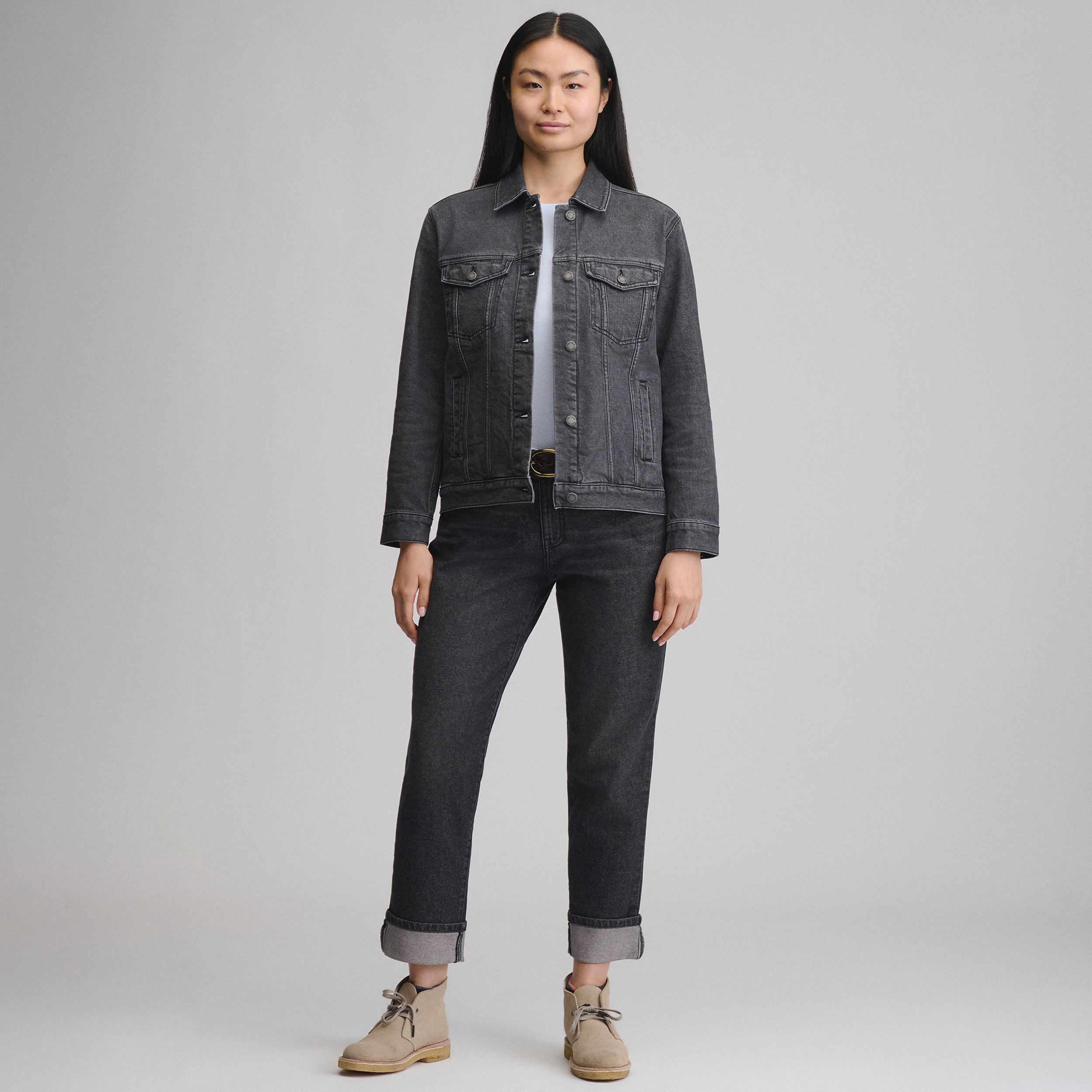 Women's Iconic Denim Jacket - Image 8