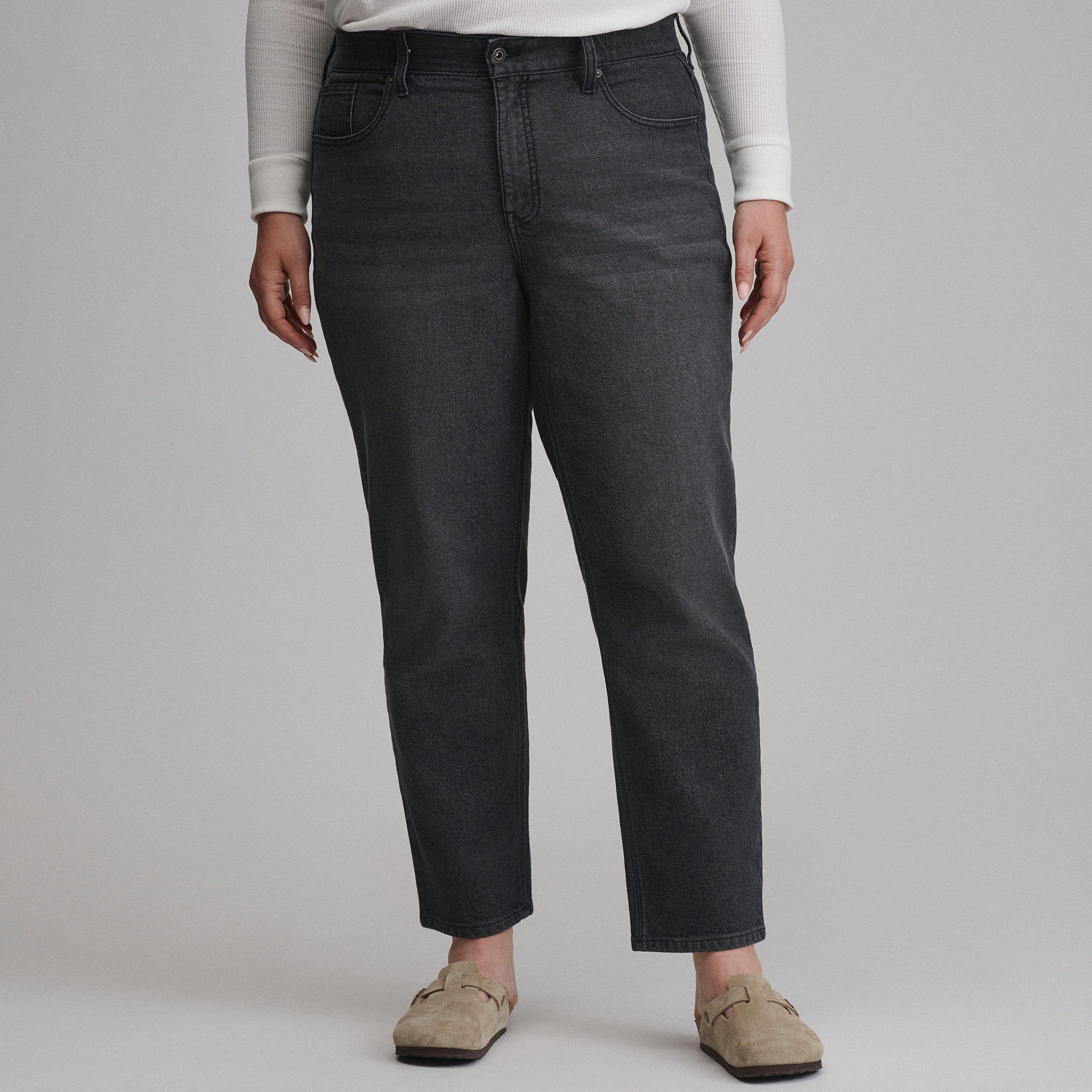 Women's Iconic Perfect Straight Jean - Image 4