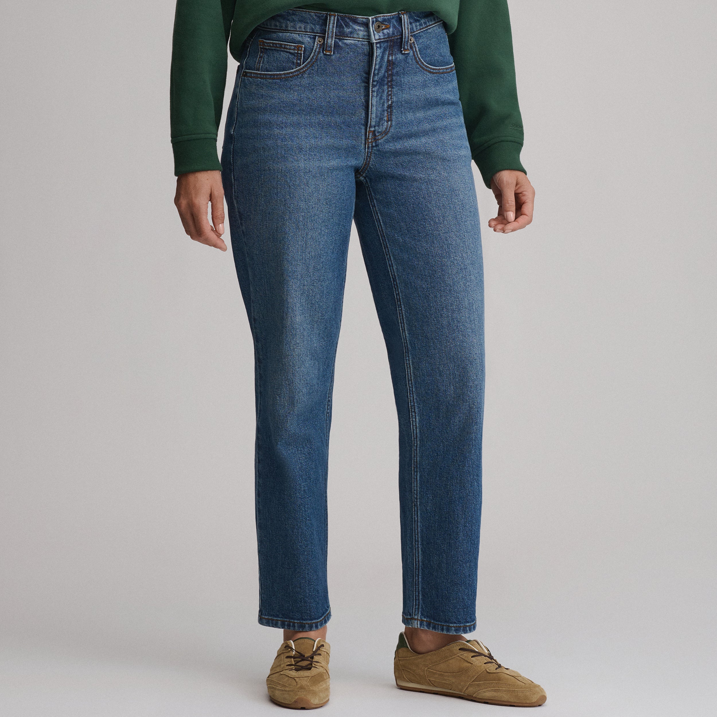 Women's Iconic Perfect Straight Jean - Image 9