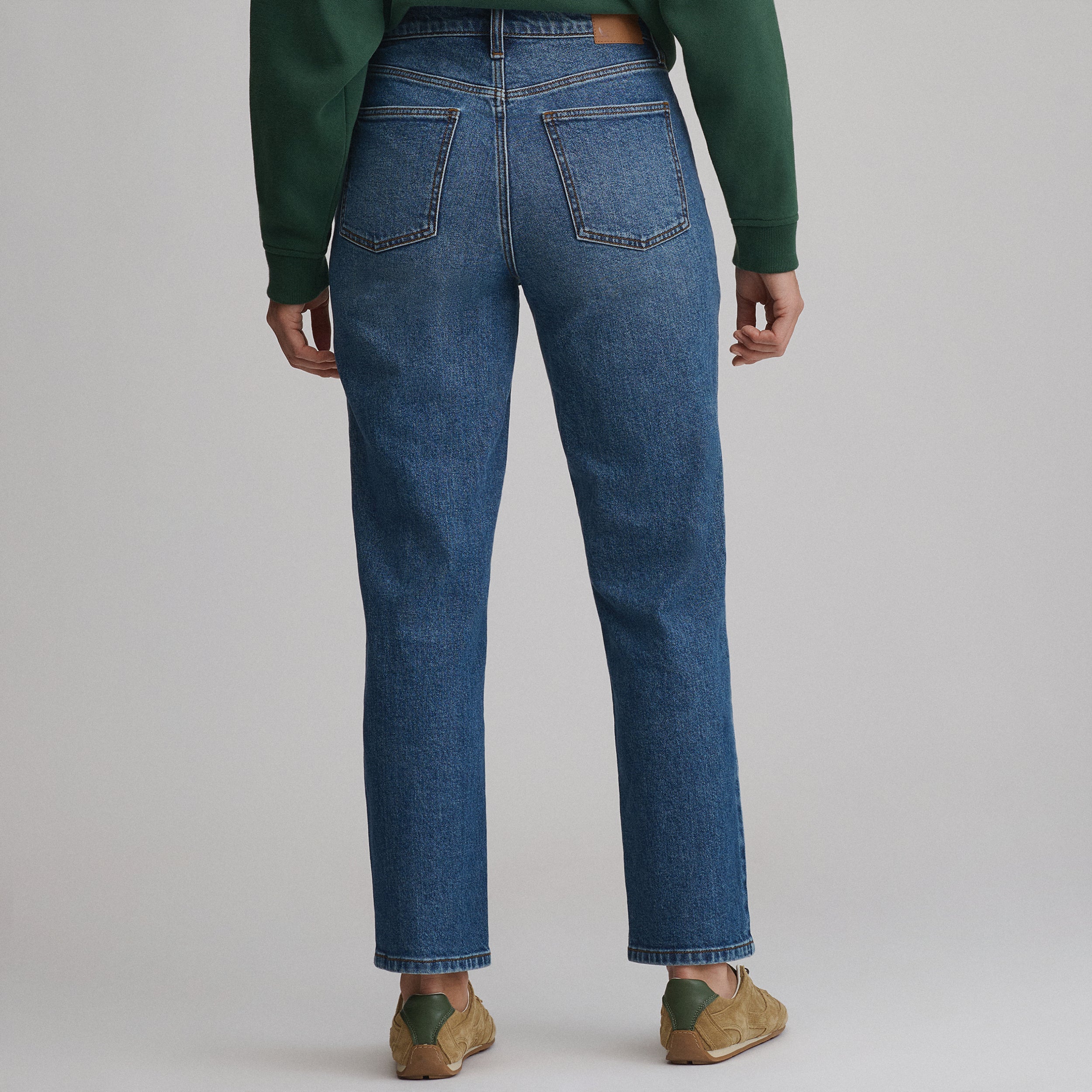 Women's Iconic Perfect Straight Jean - Image 10