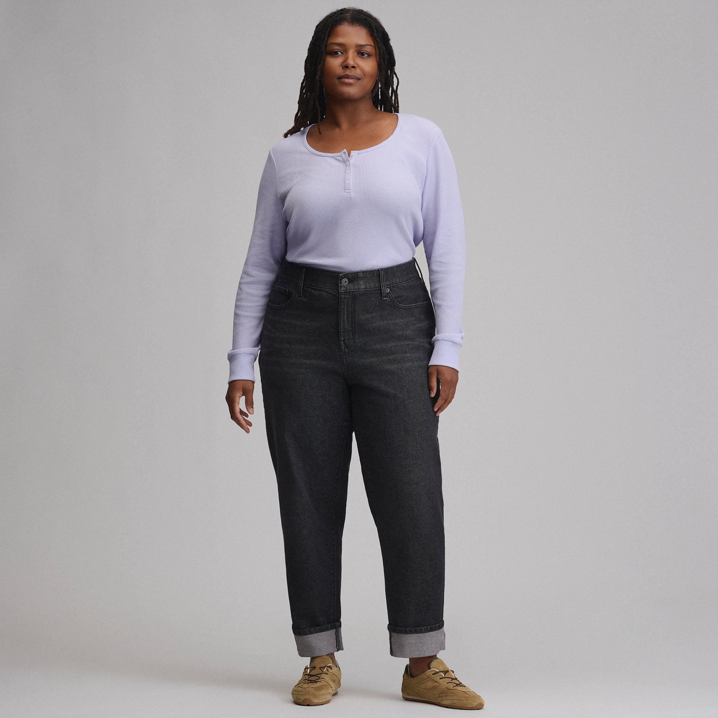 Women's Iconic 90's Boyfriend Jean - Image 4