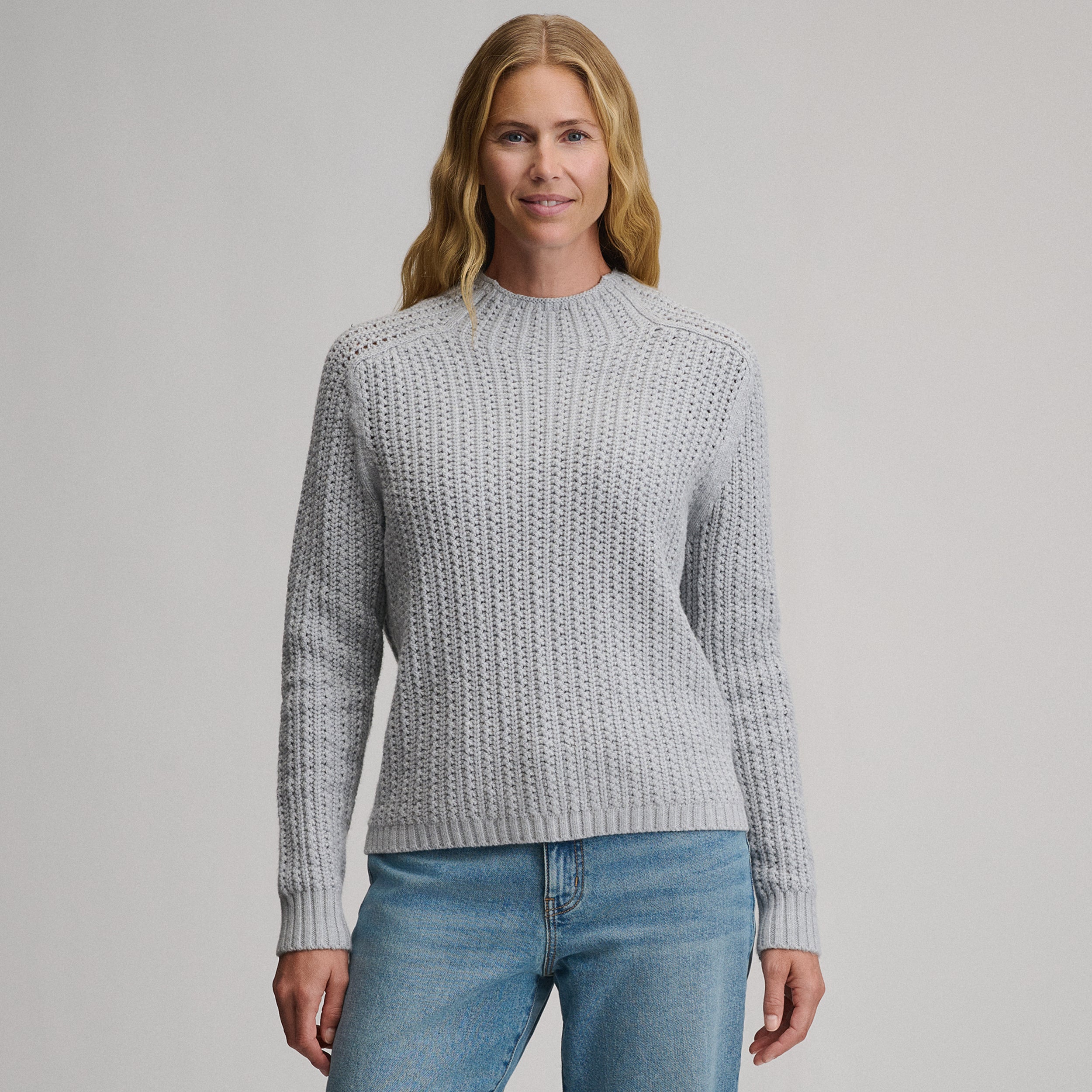 Women's Everloft Mock-Neck Sweater - Image 9