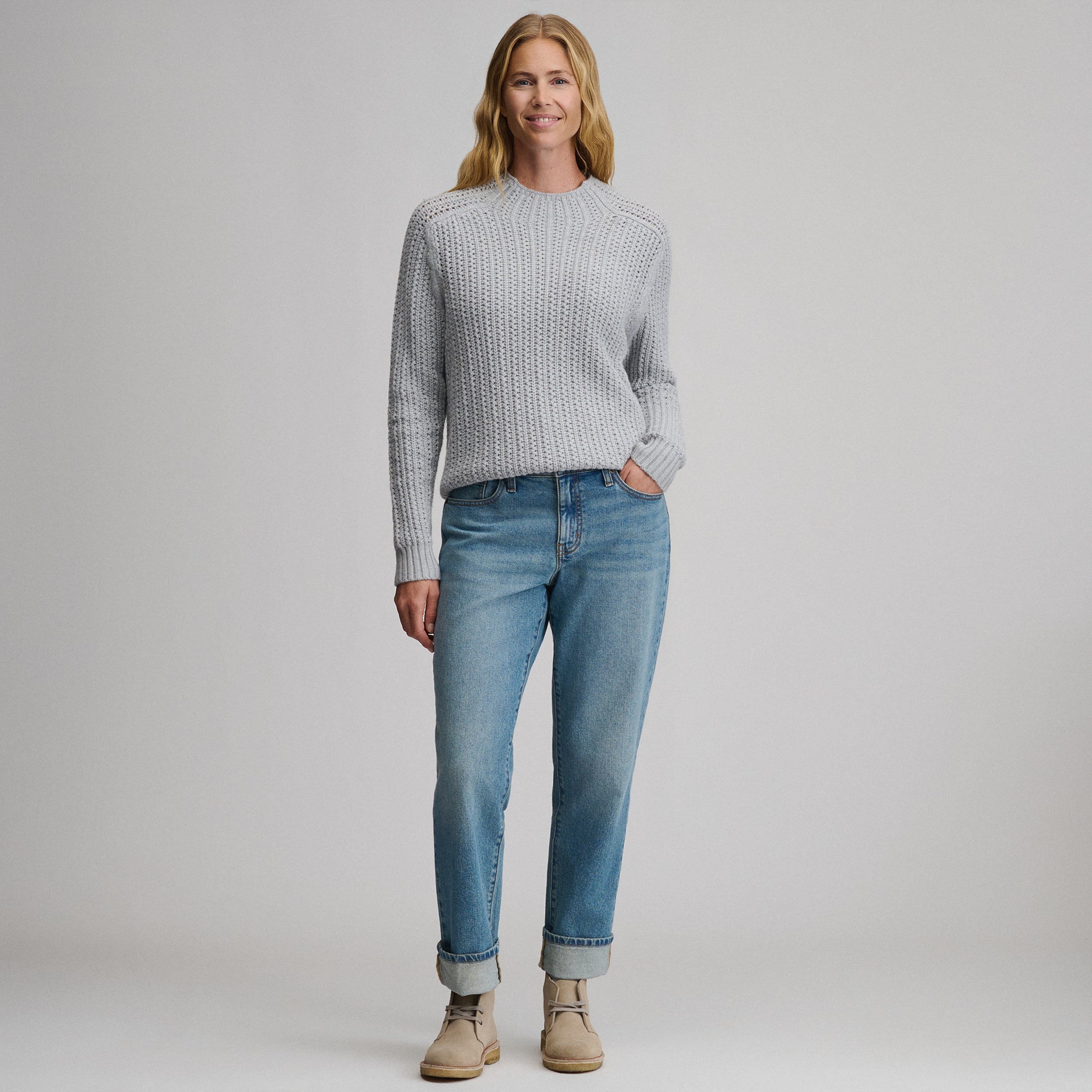 Women's Everloft Mock-Neck Sweater - Image 12