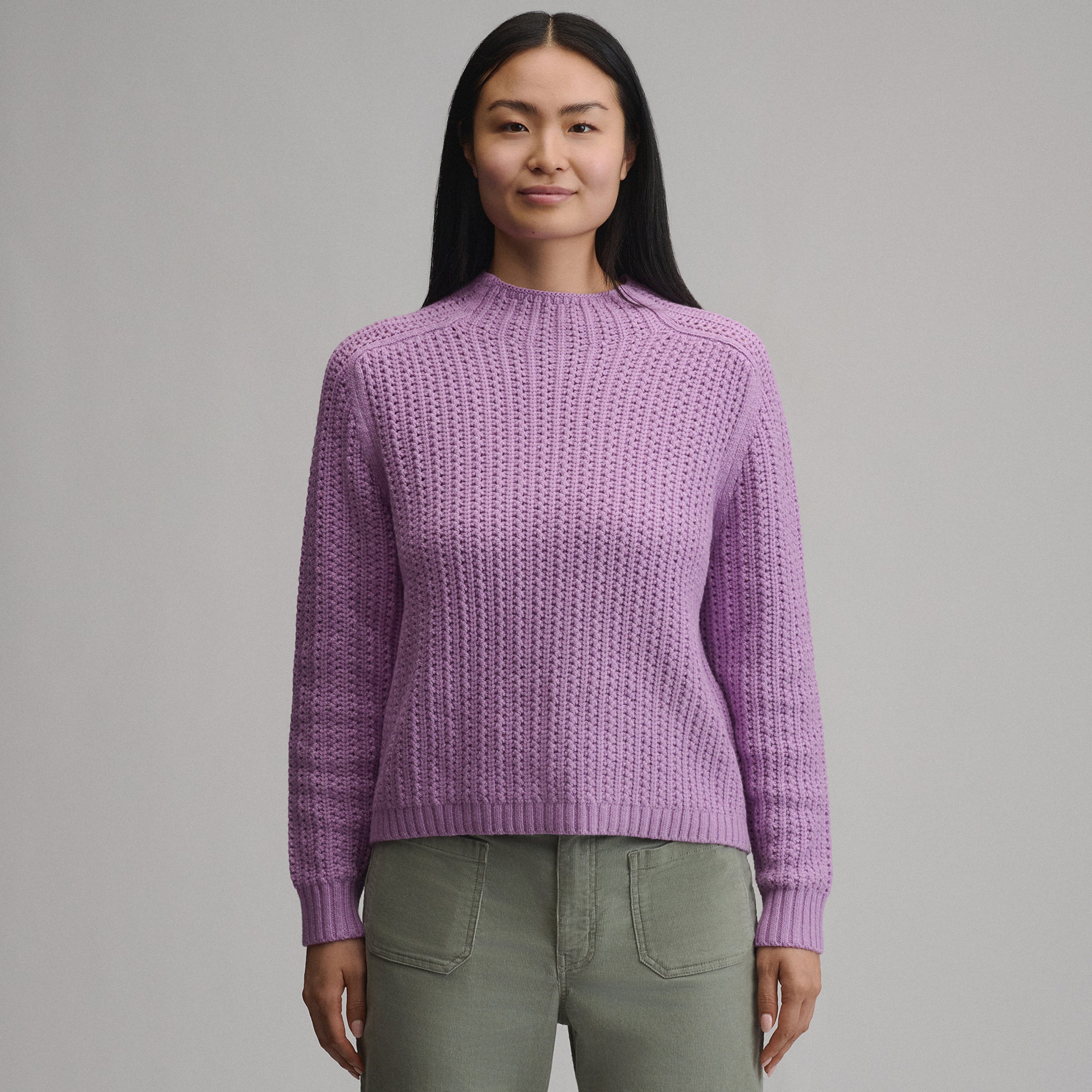 Women's Everloft Mock-Neck Sweater - Image 13