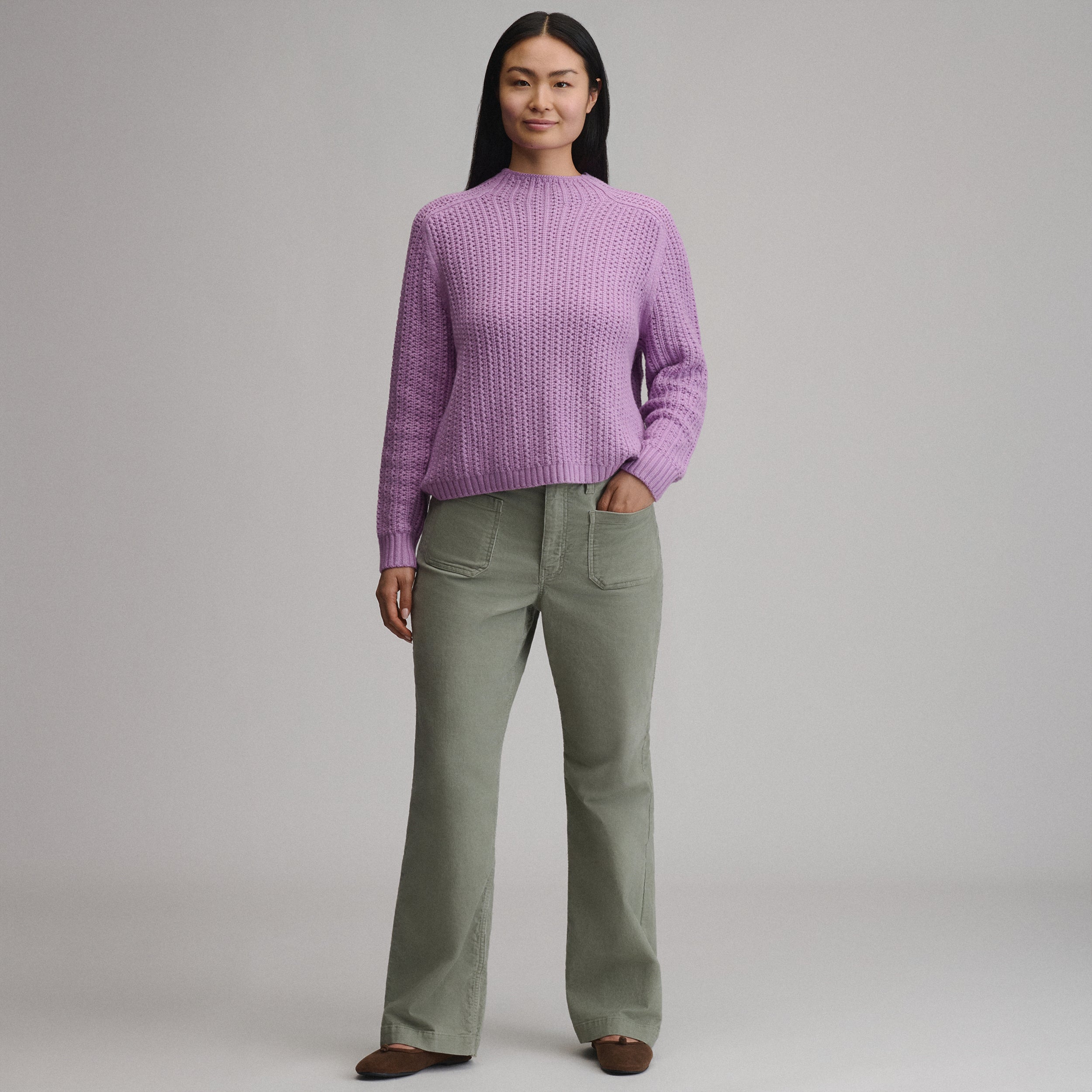 Women's Everloft Mock-Neck Sweater - Image 16