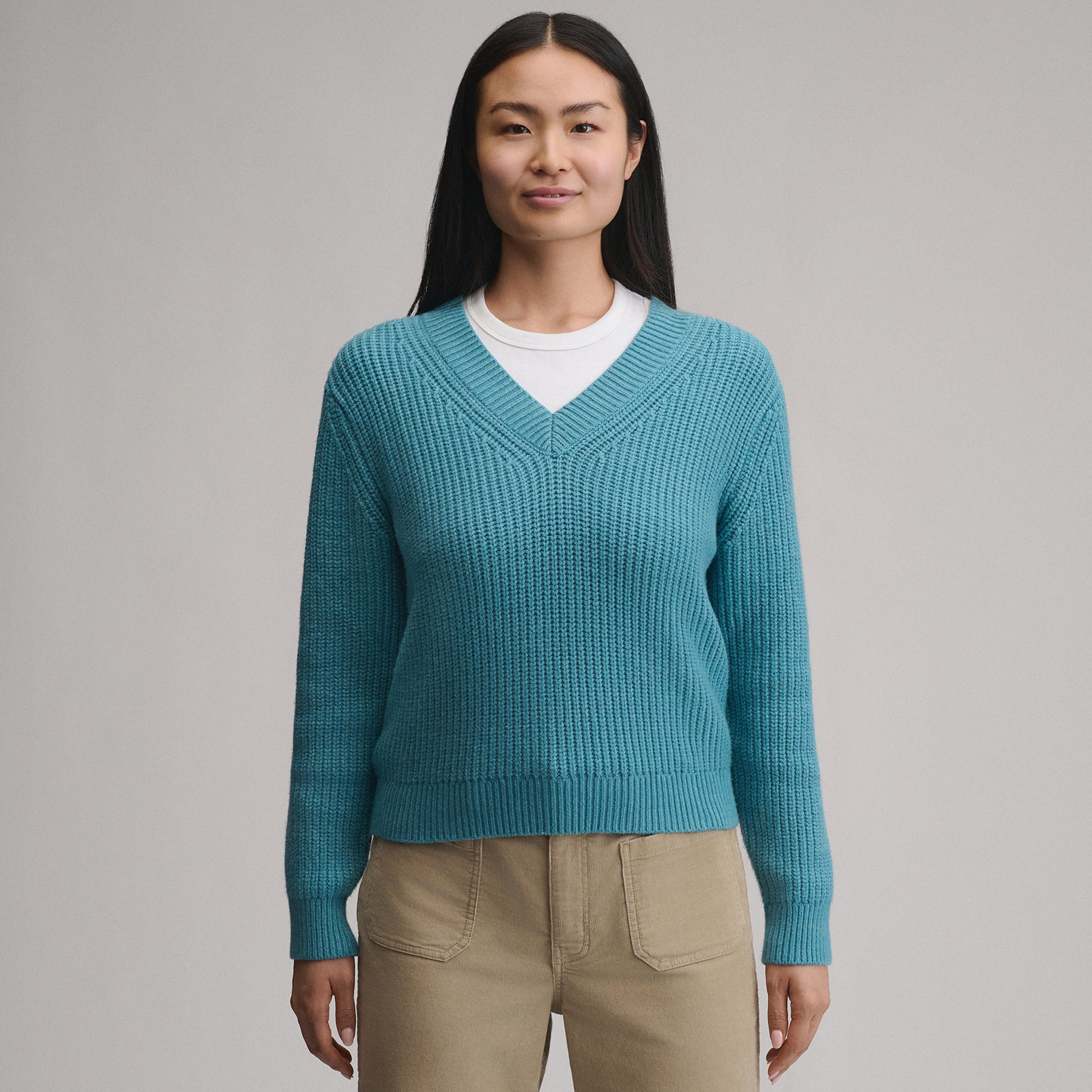 Women's Everloft V-Neck Sweater - Image 13