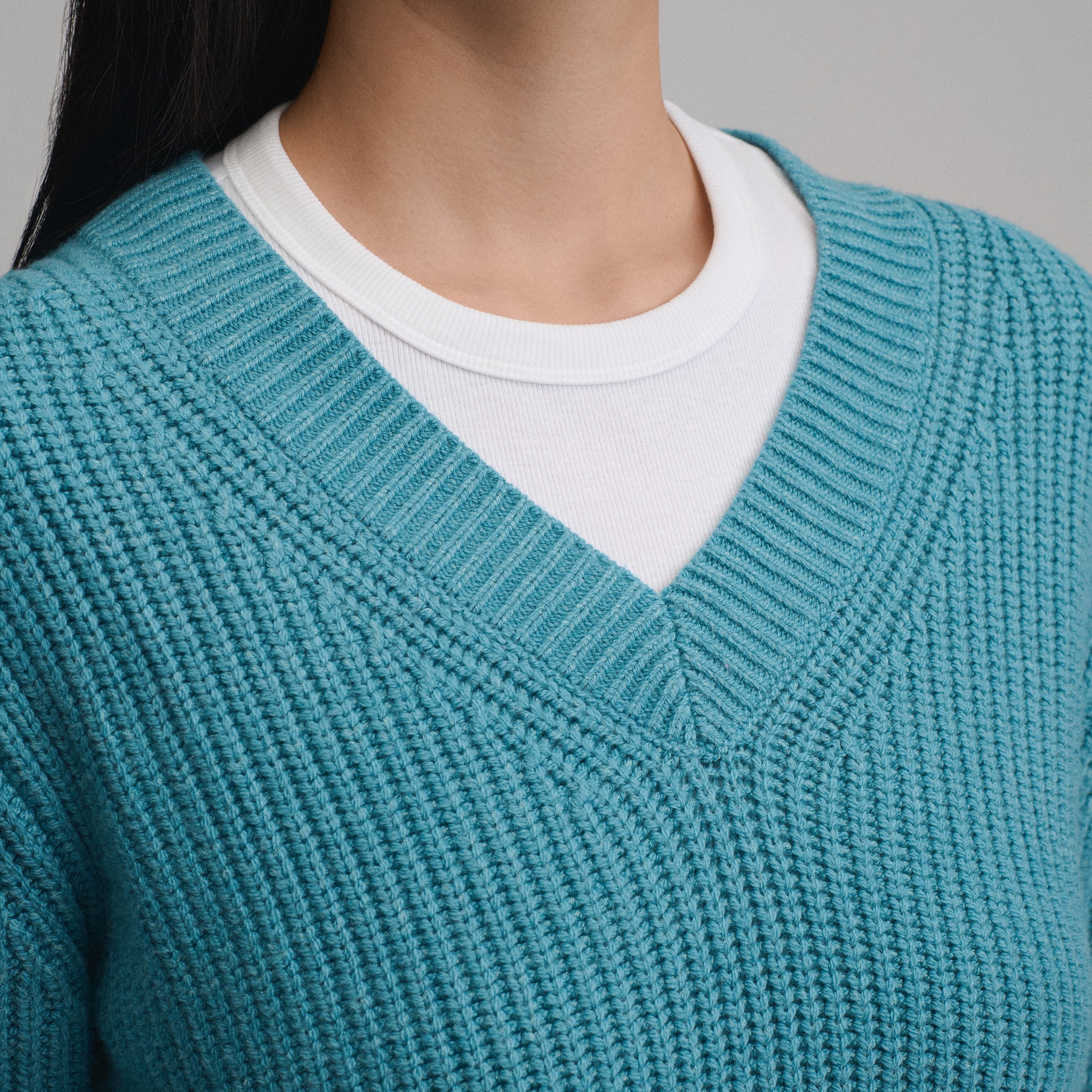 Women's Everloft V-Neck Sweater - Image 15