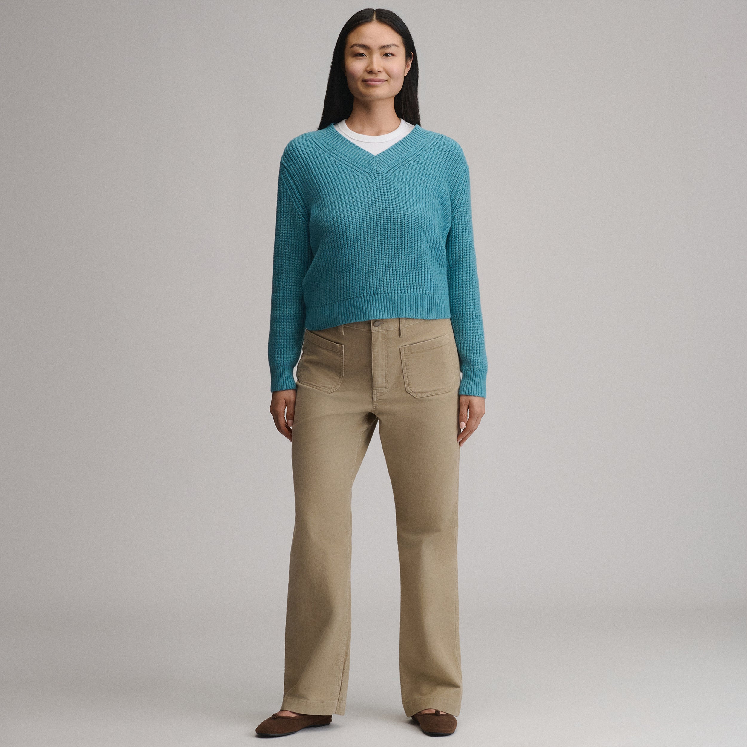 Women's Everloft V-Neck Sweater - Image 16