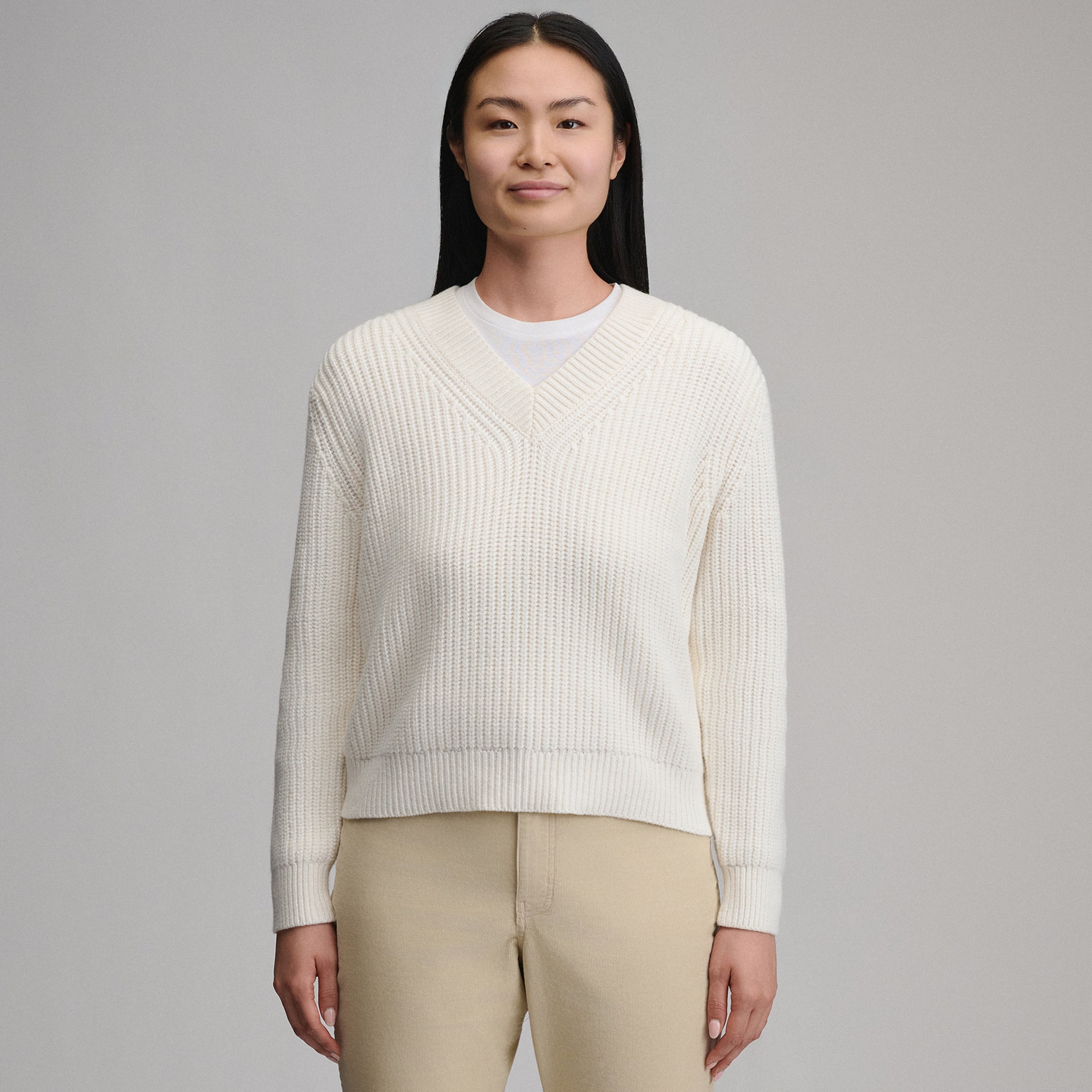 Women's Everloft V-Neck Sweater - Image 5