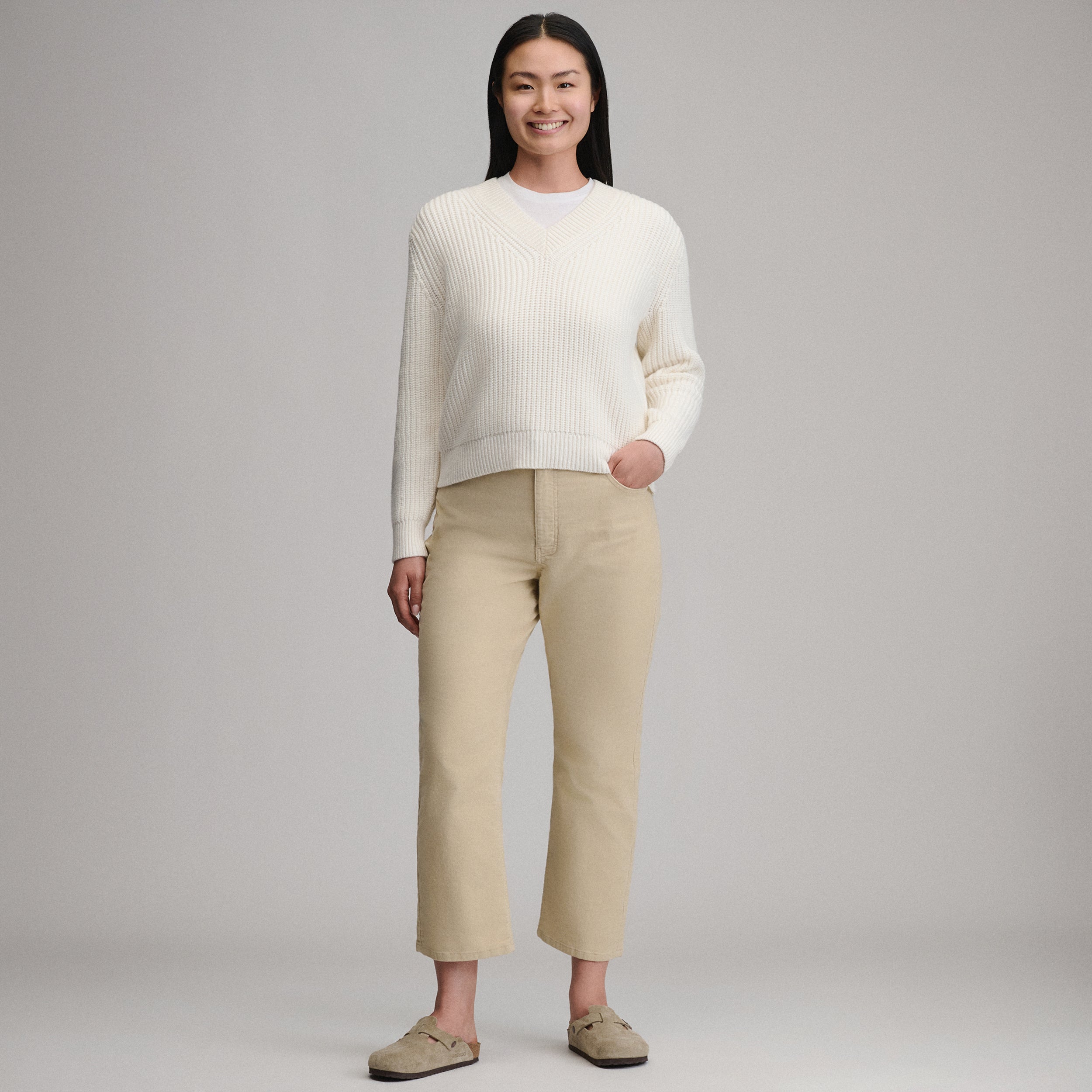 Women's Everloft V-Neck Sweater - Image 8