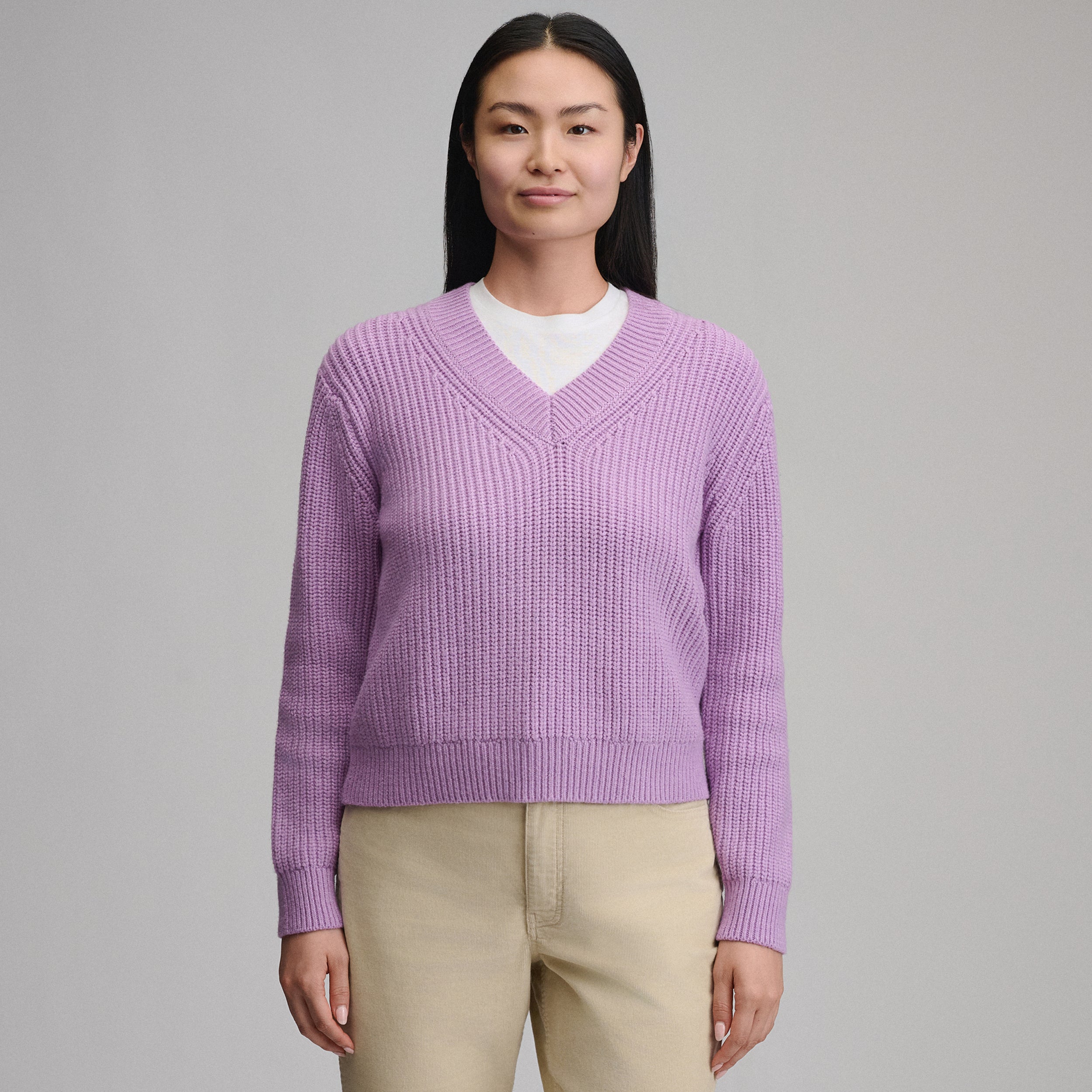 Women's Everloft V-Neck Sweater - Image 9