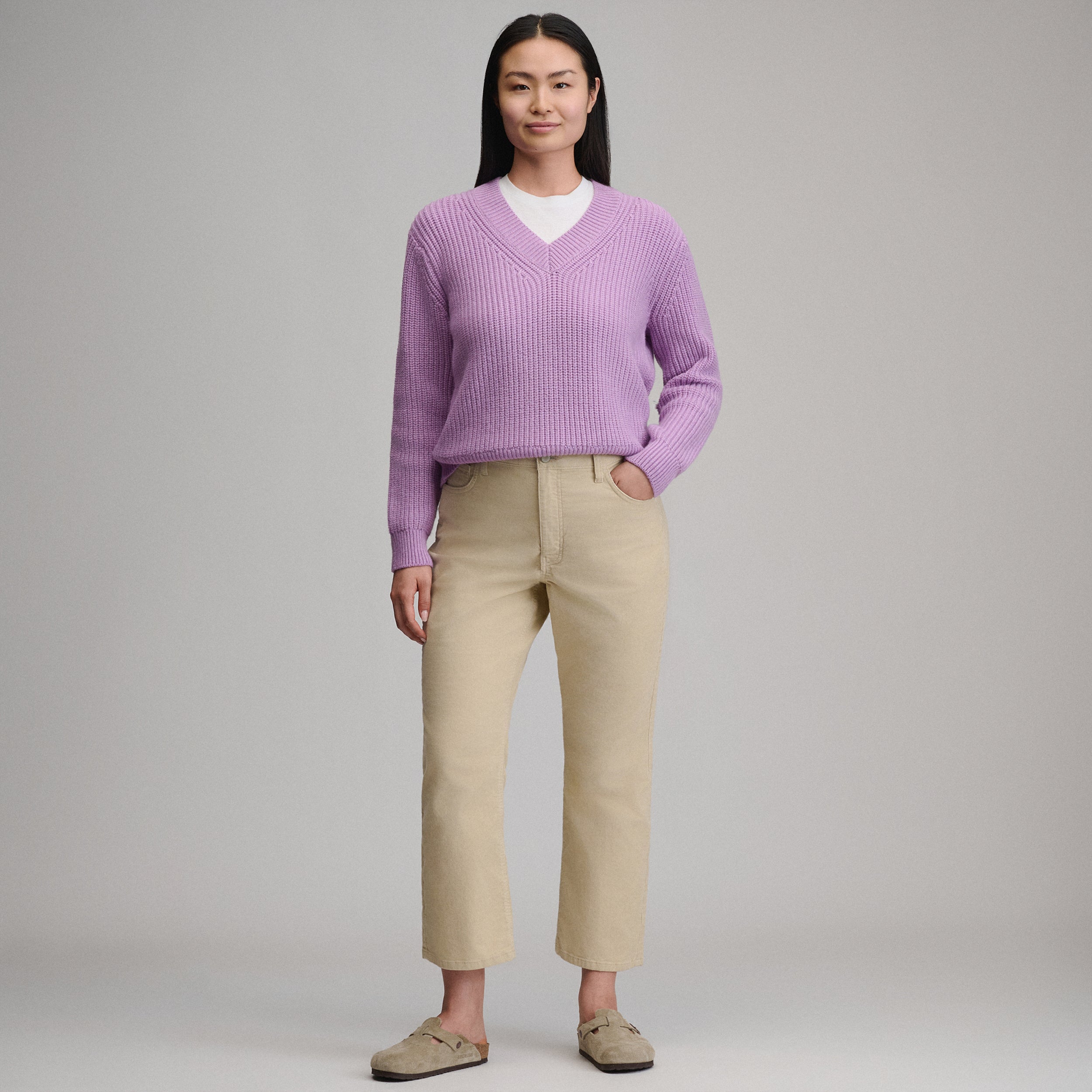 Women's Everloft V-Neck Sweater - Image 12
