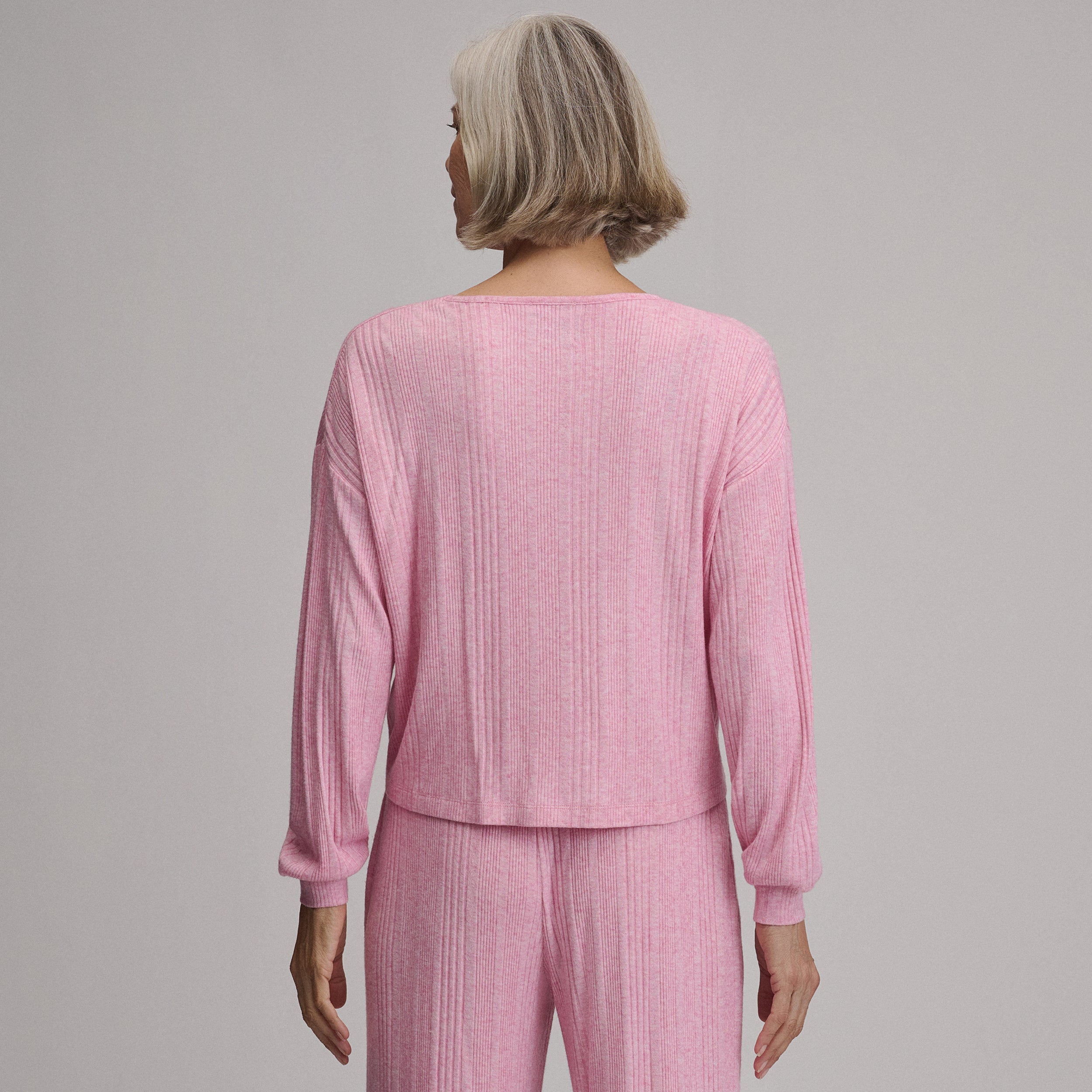 Women's Long-Sleeve Cozy Rib Crew - Image 2