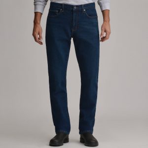 Men's Eddie's Flex Fleece Lined Jean - Straight