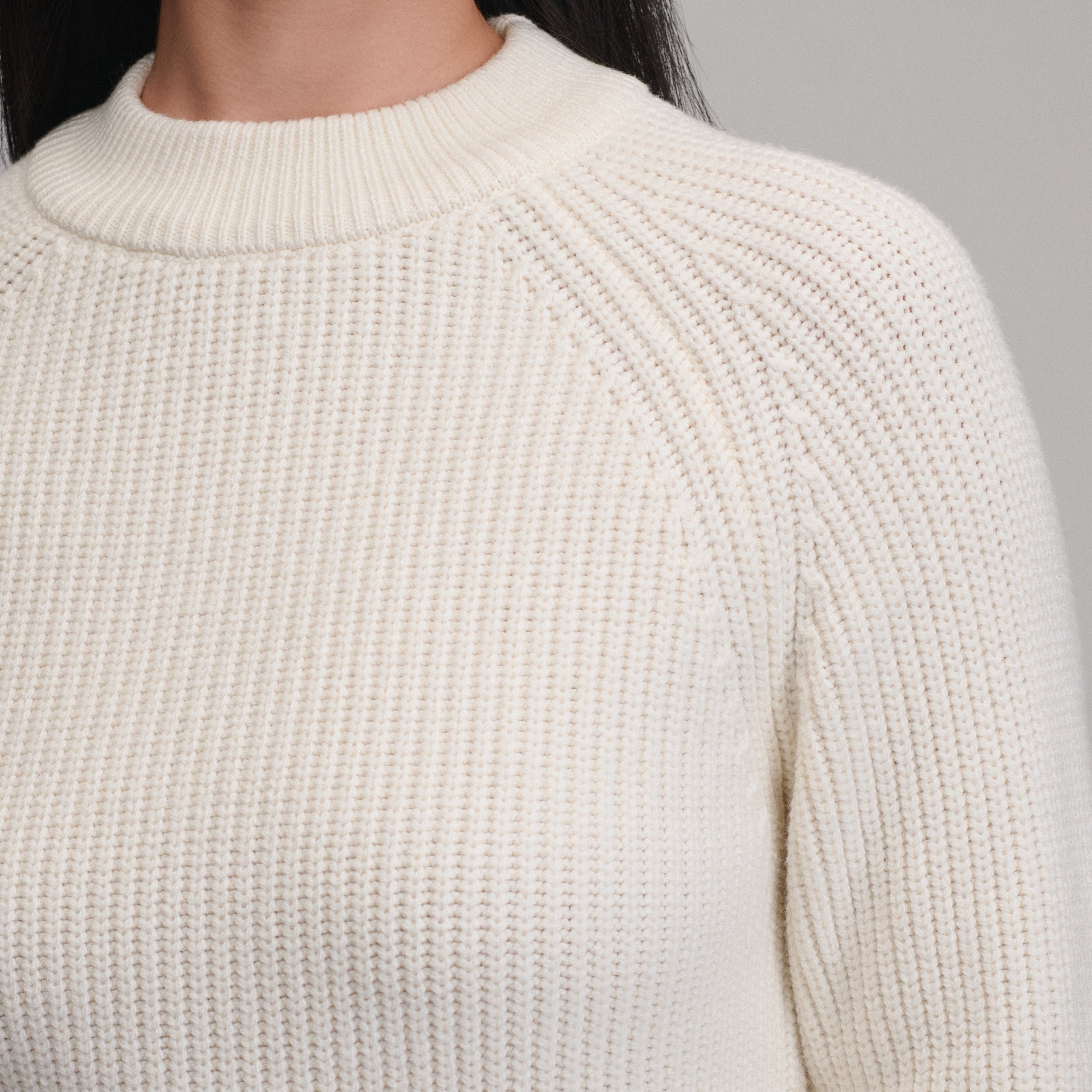 Women's Solid Mock-Neck Sweater - Image 7