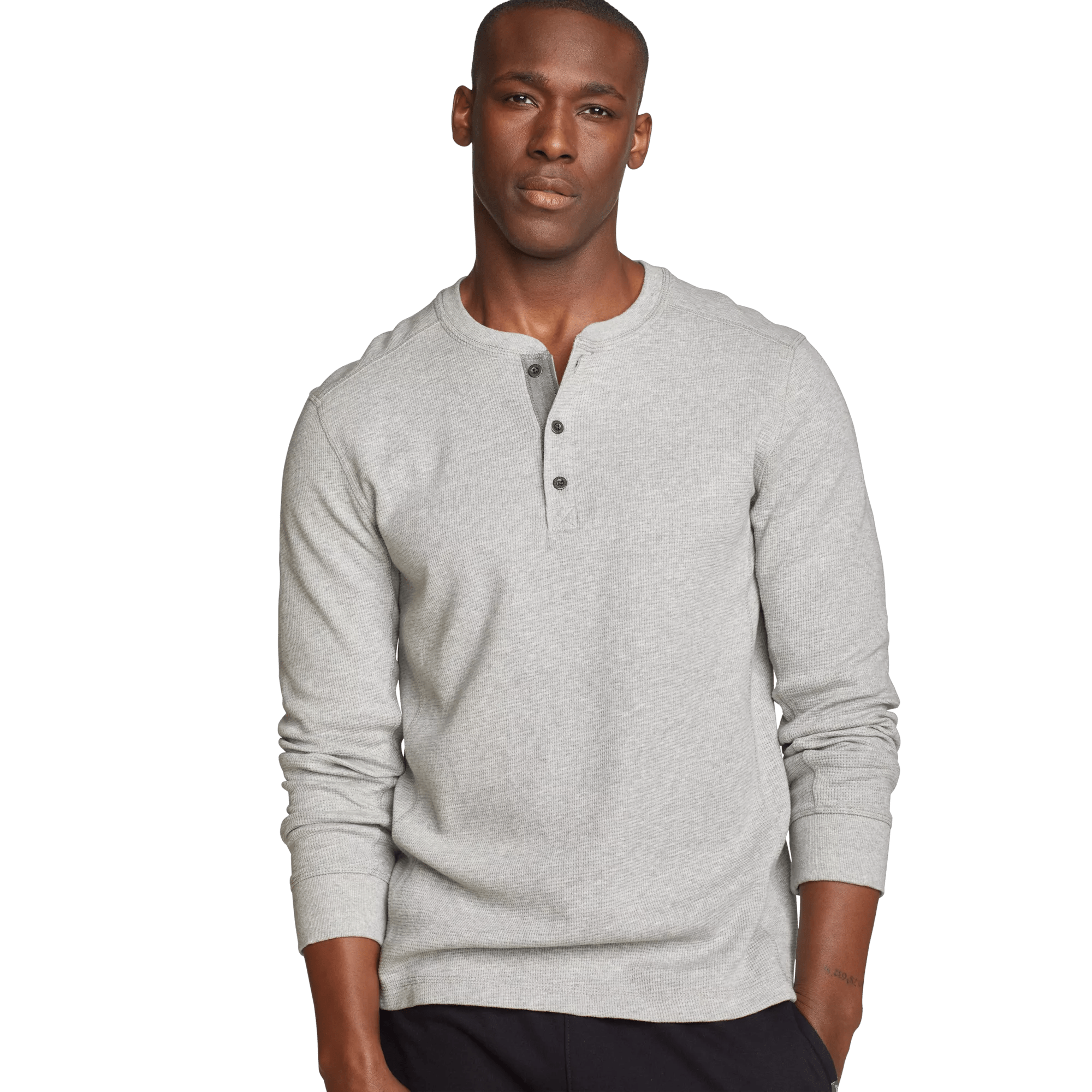 Men's Eddie's Favorite Ultrasoft Thermal Henley - Image 8