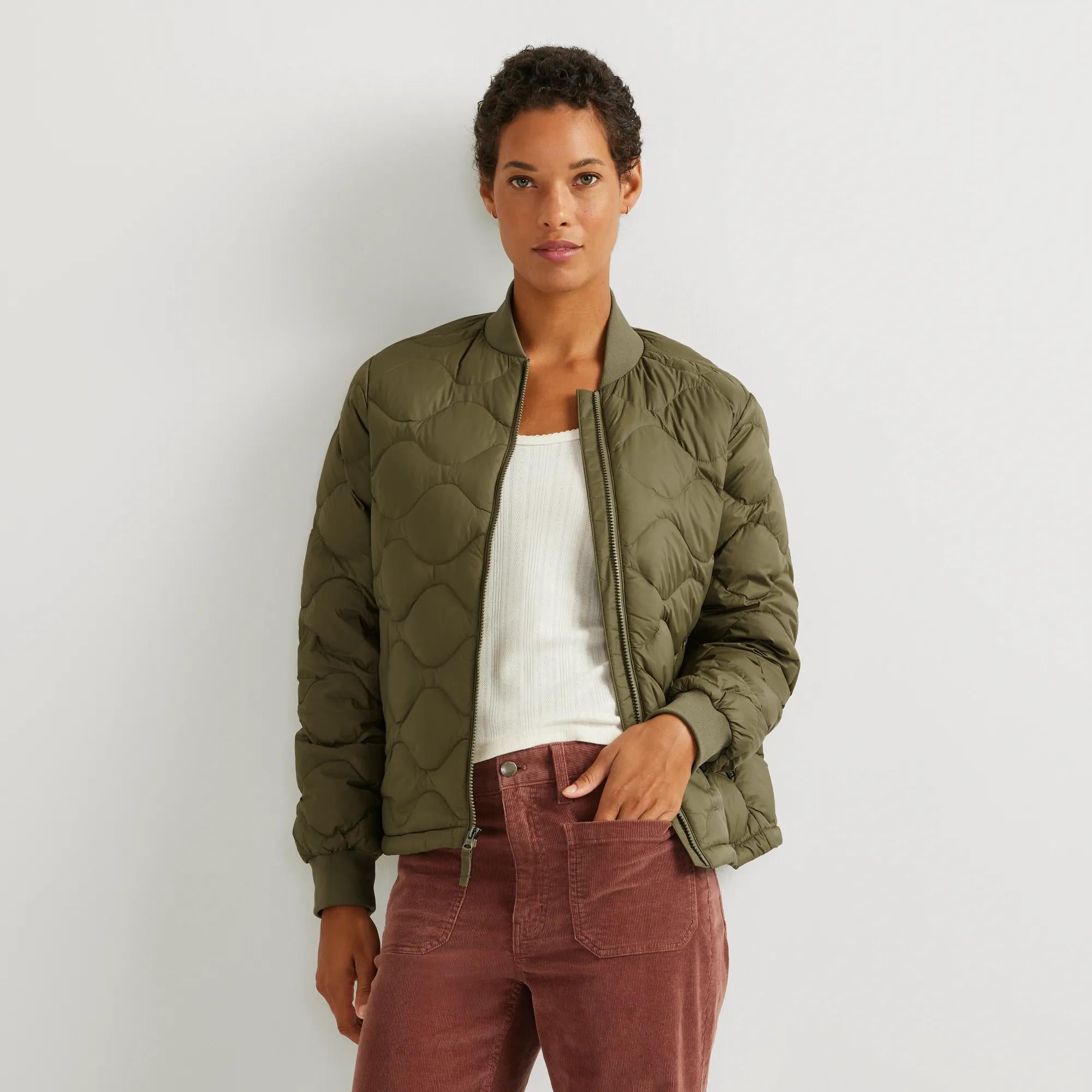Women's Shaw Down Bomber Jacket - Image 5