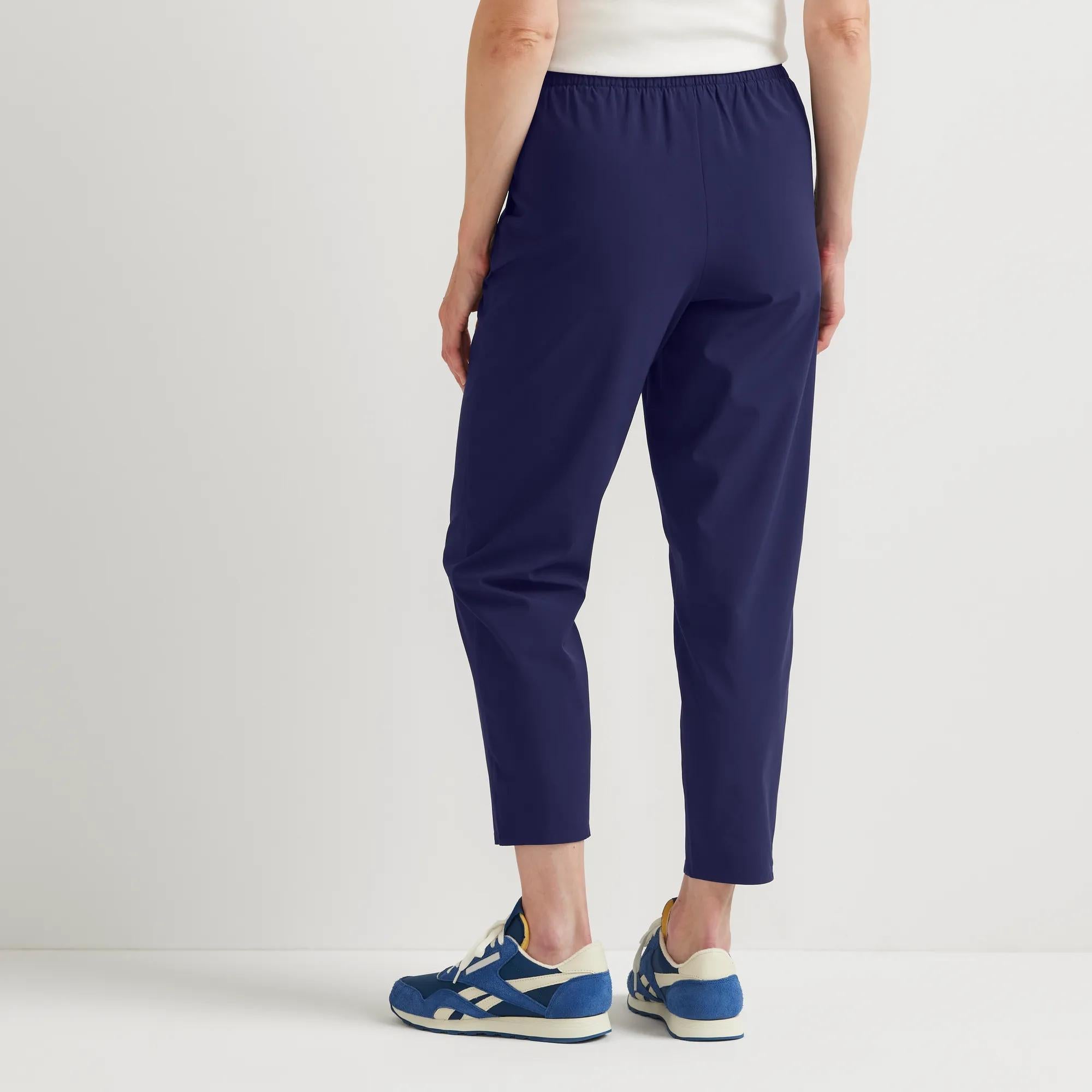 Women's Departure Stretch Tie-Front Ankle Pants - Image 7