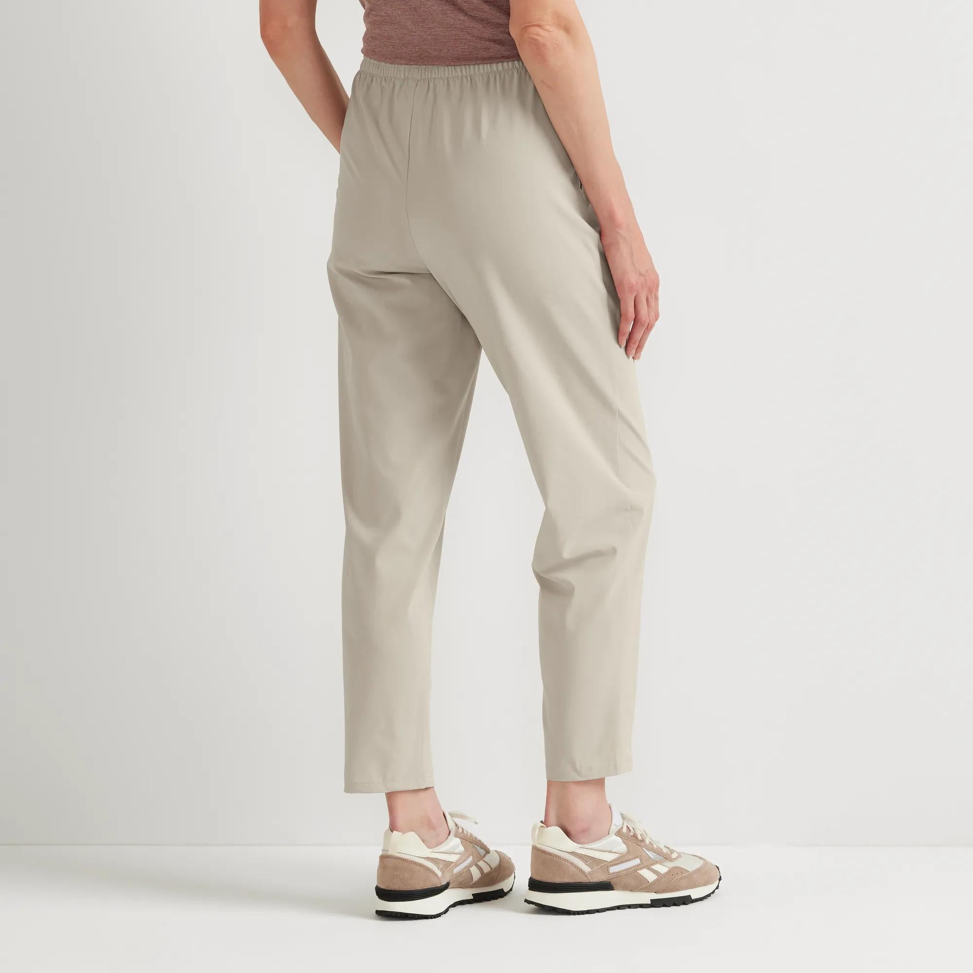 Women's Departure Stretch Tie-Front Ankle Pants - Image 5