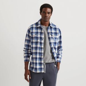 Men's Chutes Microfleece Long Sleeve Shirt - Print