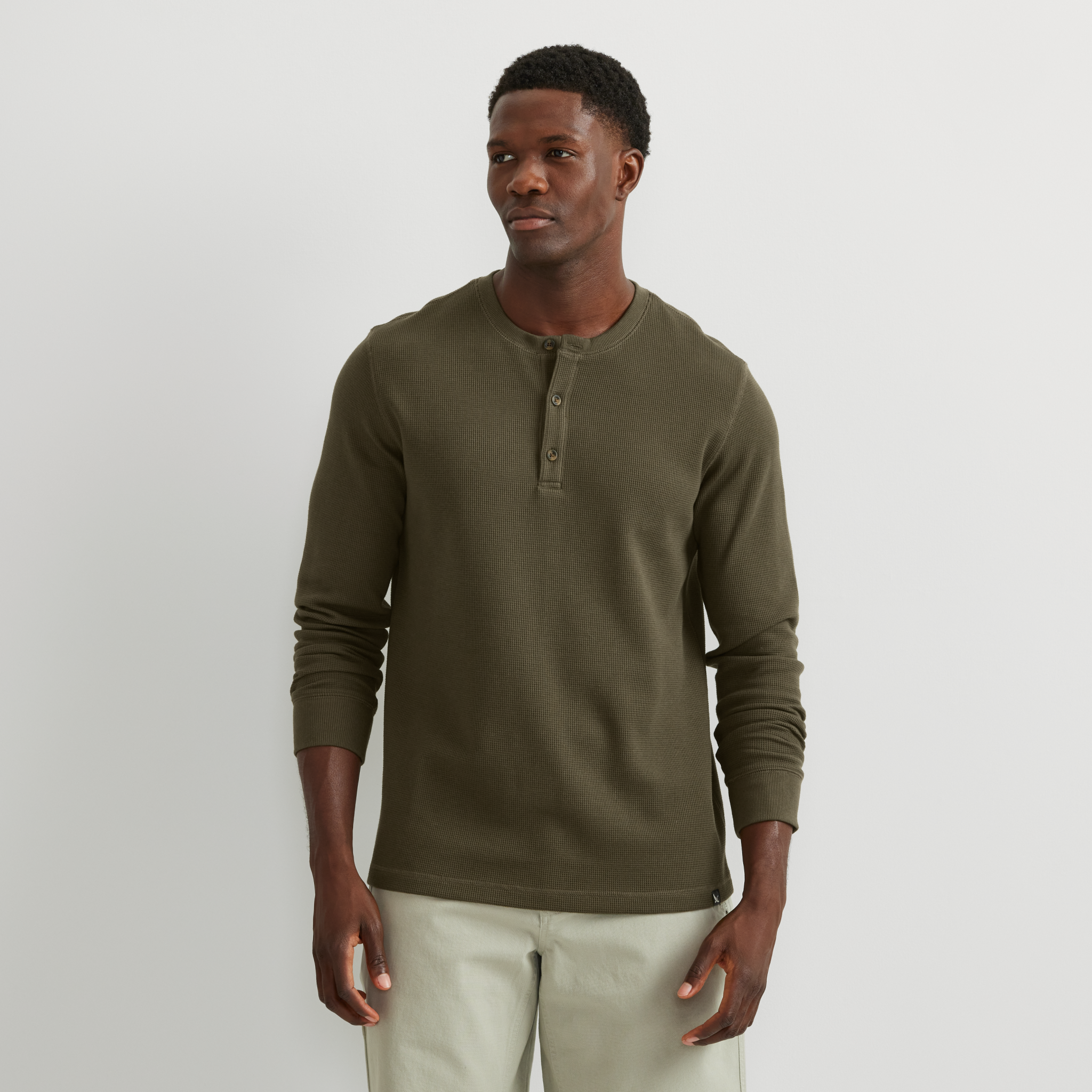 Men's Eddie's Favorite Ultrasoft Thermal Henley - Image 23