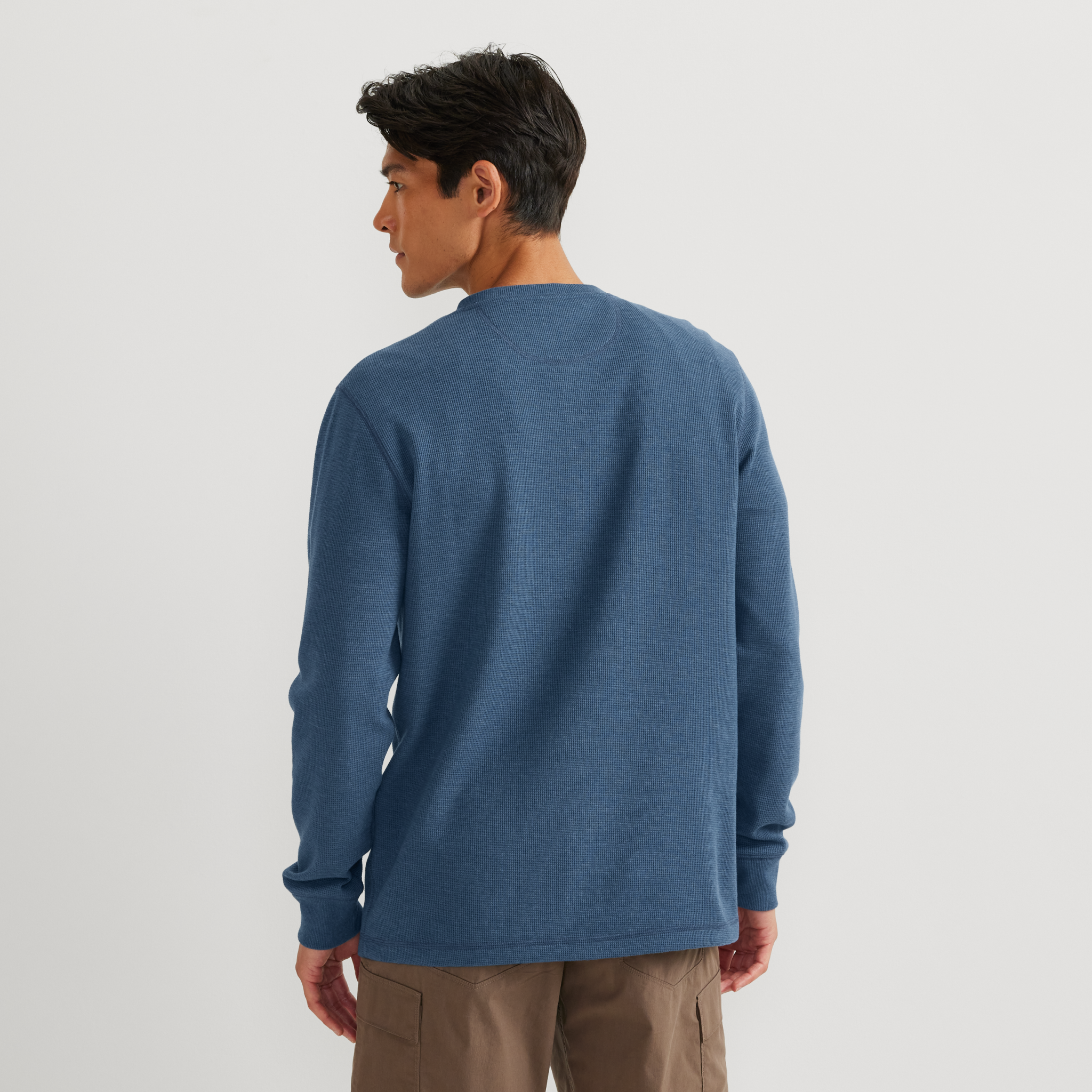 Men's Eddie's Favorite Ultrasoft Thermal Henley - Image 17