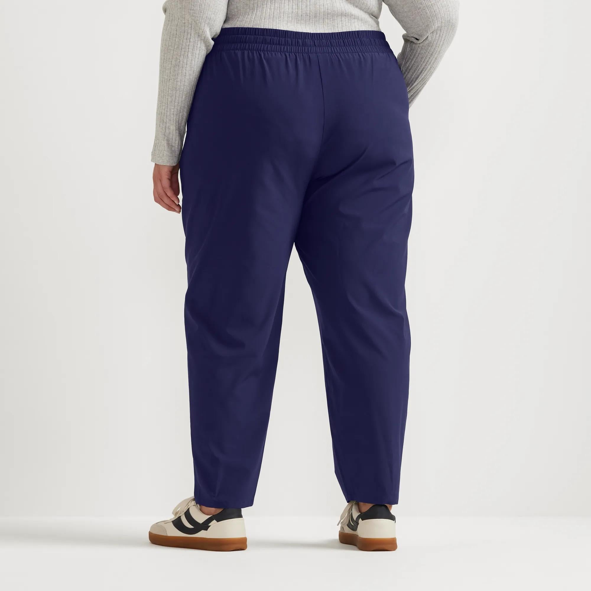 Women's Departure Stretch Tie-Front Ankle Pants - Image 9