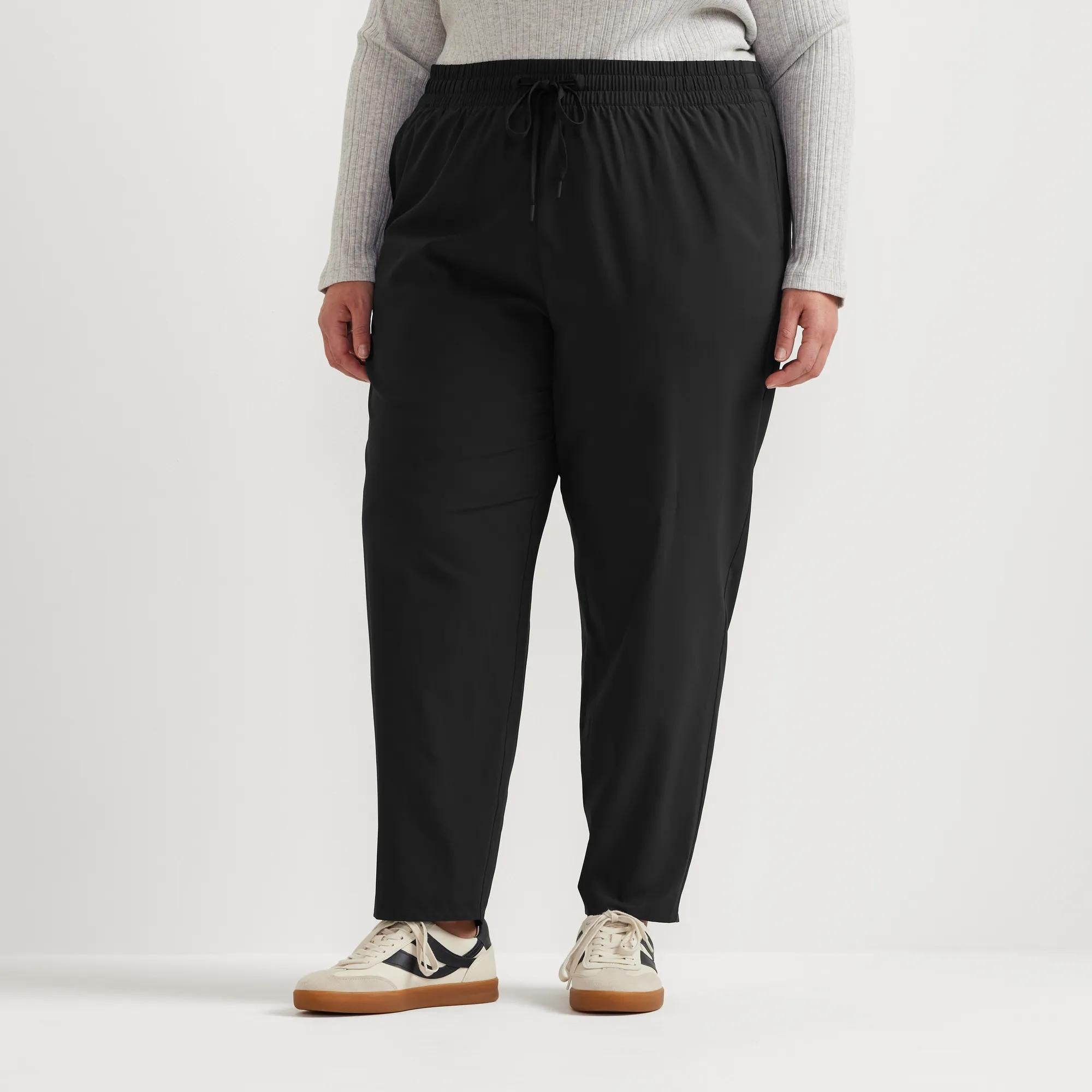 Women's Departure Stretch Tie-Front Ankle Pants - Image 13