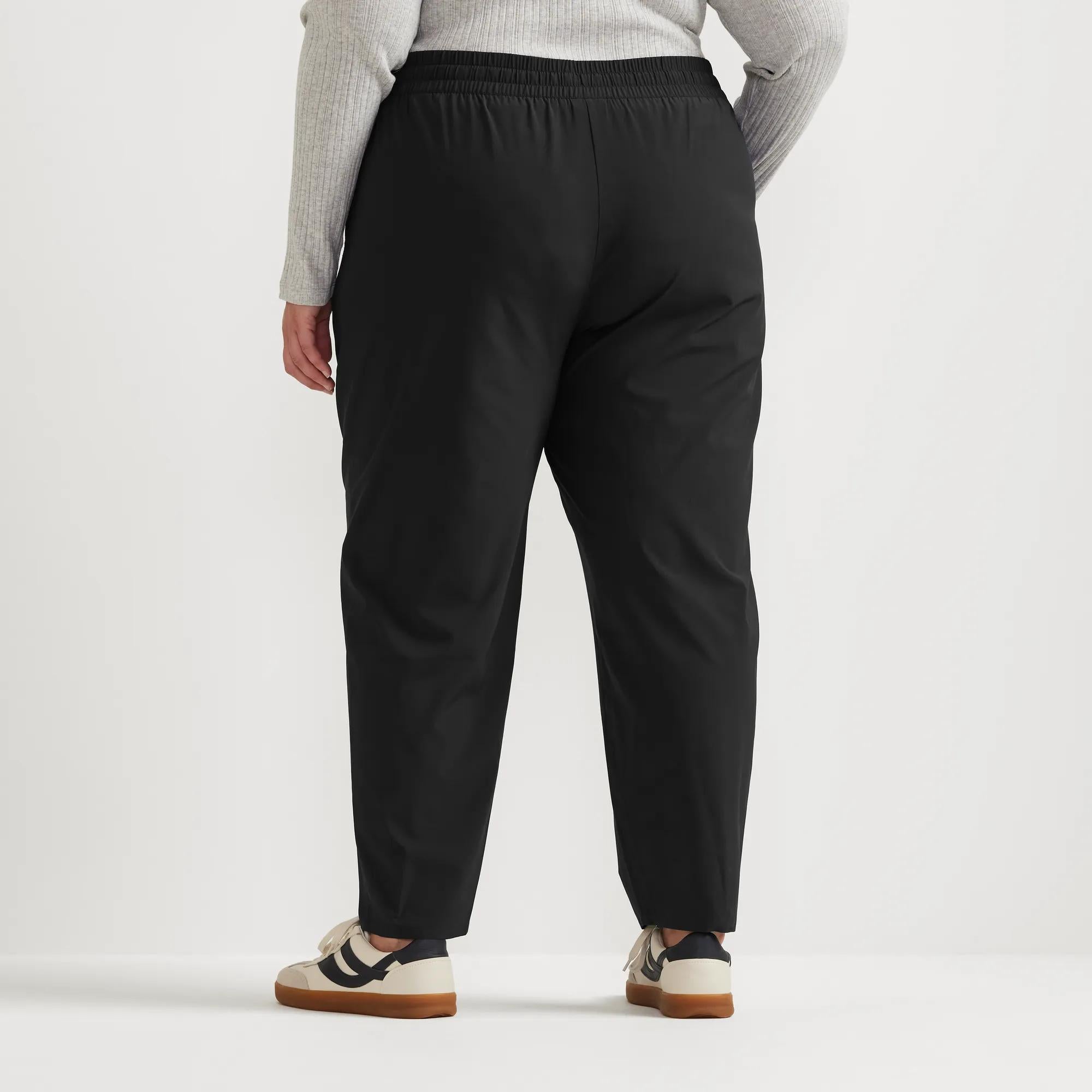 Women's Departure Stretch Tie-Front Ankle Pants - Image 12