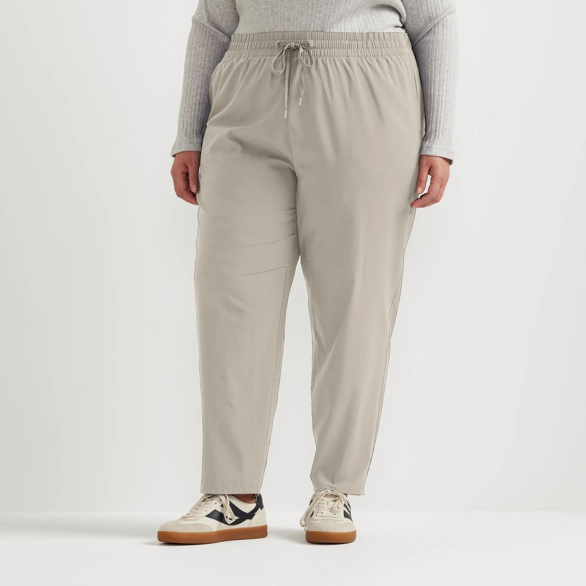 Women's Departure Stretch Tie-Front Ankle Pants - Image 8