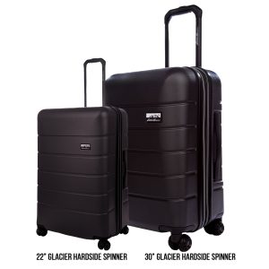 2 Pc Set Glacier Hardside Spinner (30 And 22)