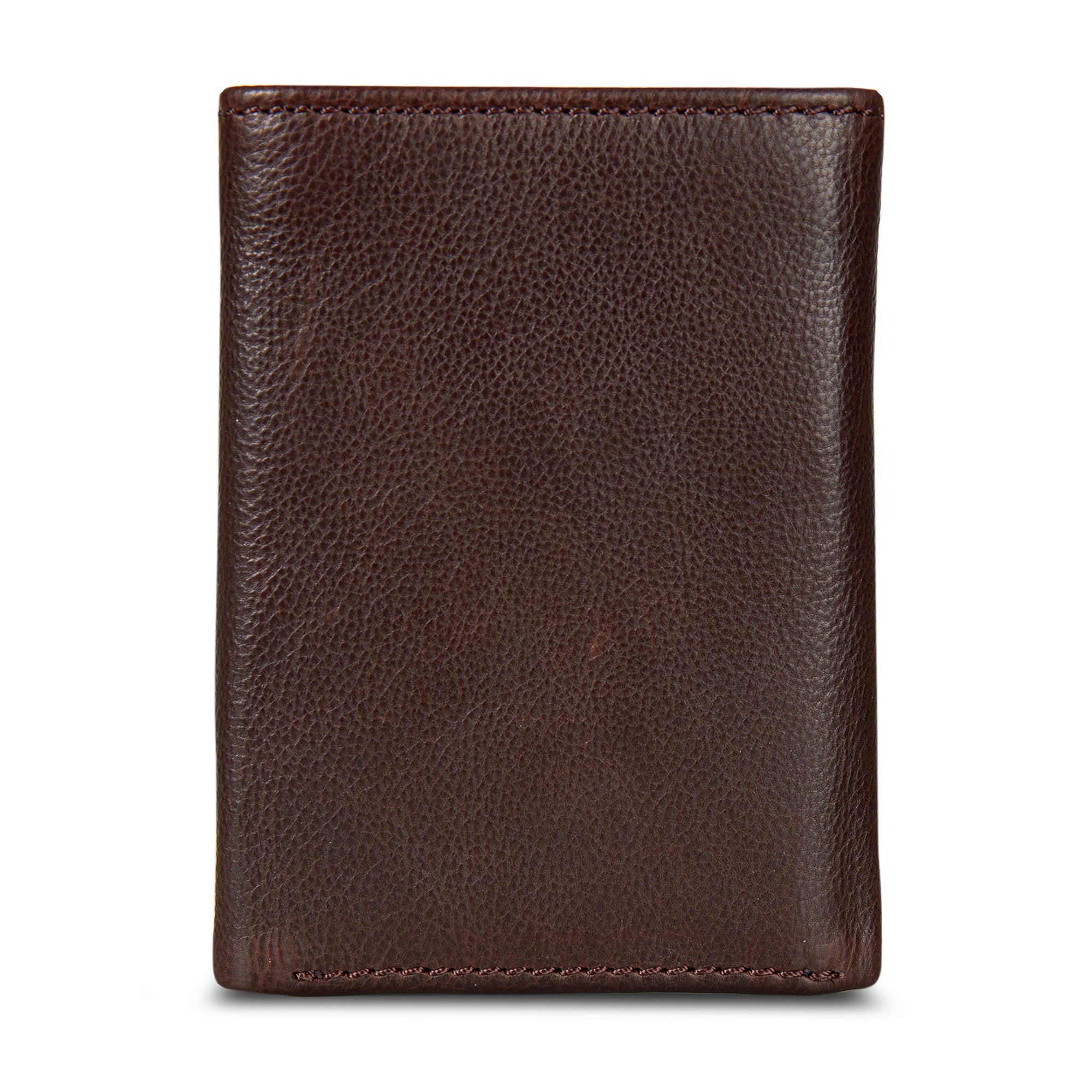 EB Signature Logo Leather Trifold Wallet - Image 5