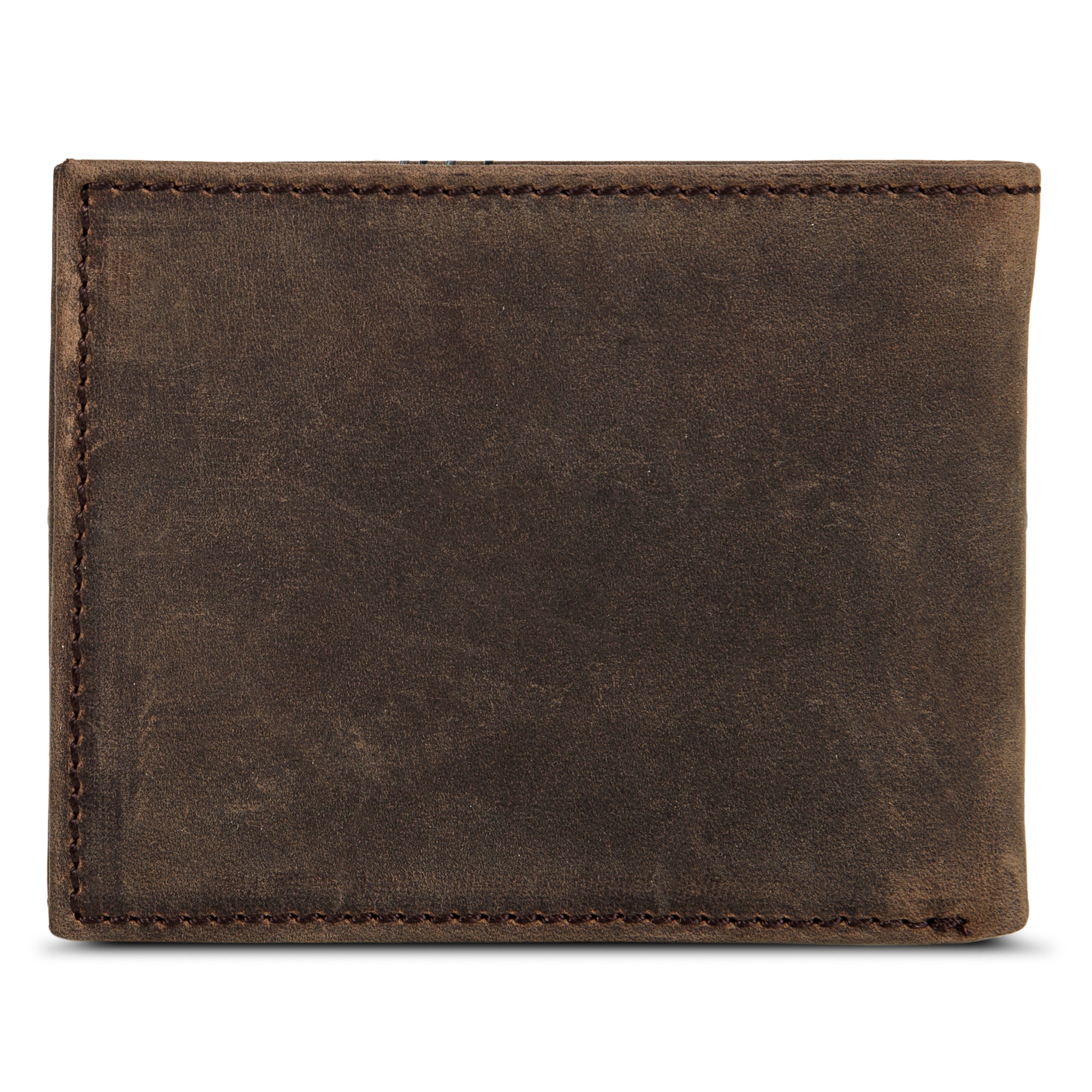 Leather Removable Passcase Wallet With Embossed Sasquatch - Image 2