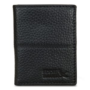 Extra Capacity Rugged Leather Trifold With Flip Id